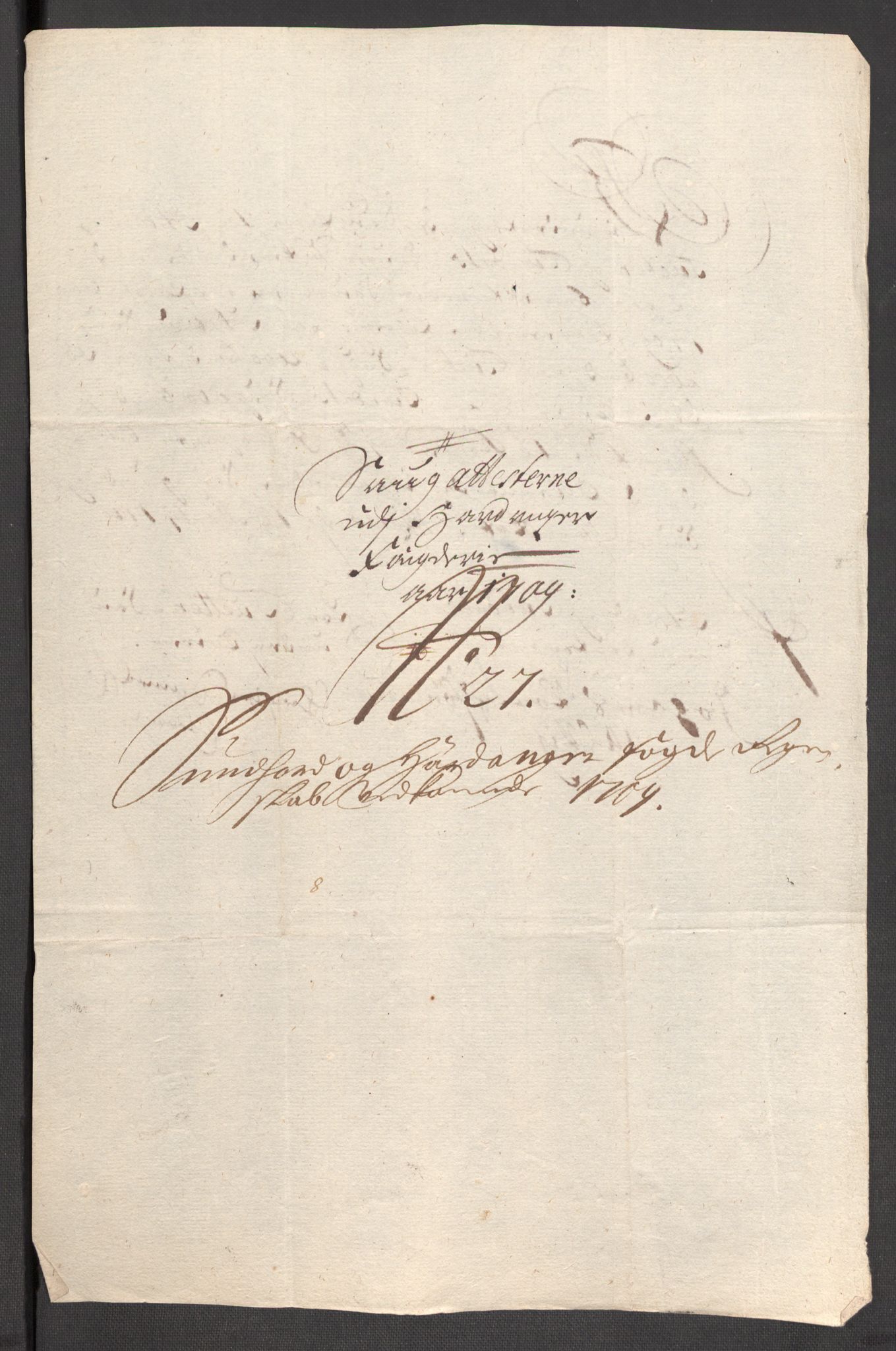 Rentekammeret inntil 1814, Reviderte regnskaper, Fogderegnskap, AV/RA-EA-4092/R48/L2986: Fogderegnskap Sunnhordland og Hardanger, 1709-1710, p. 211