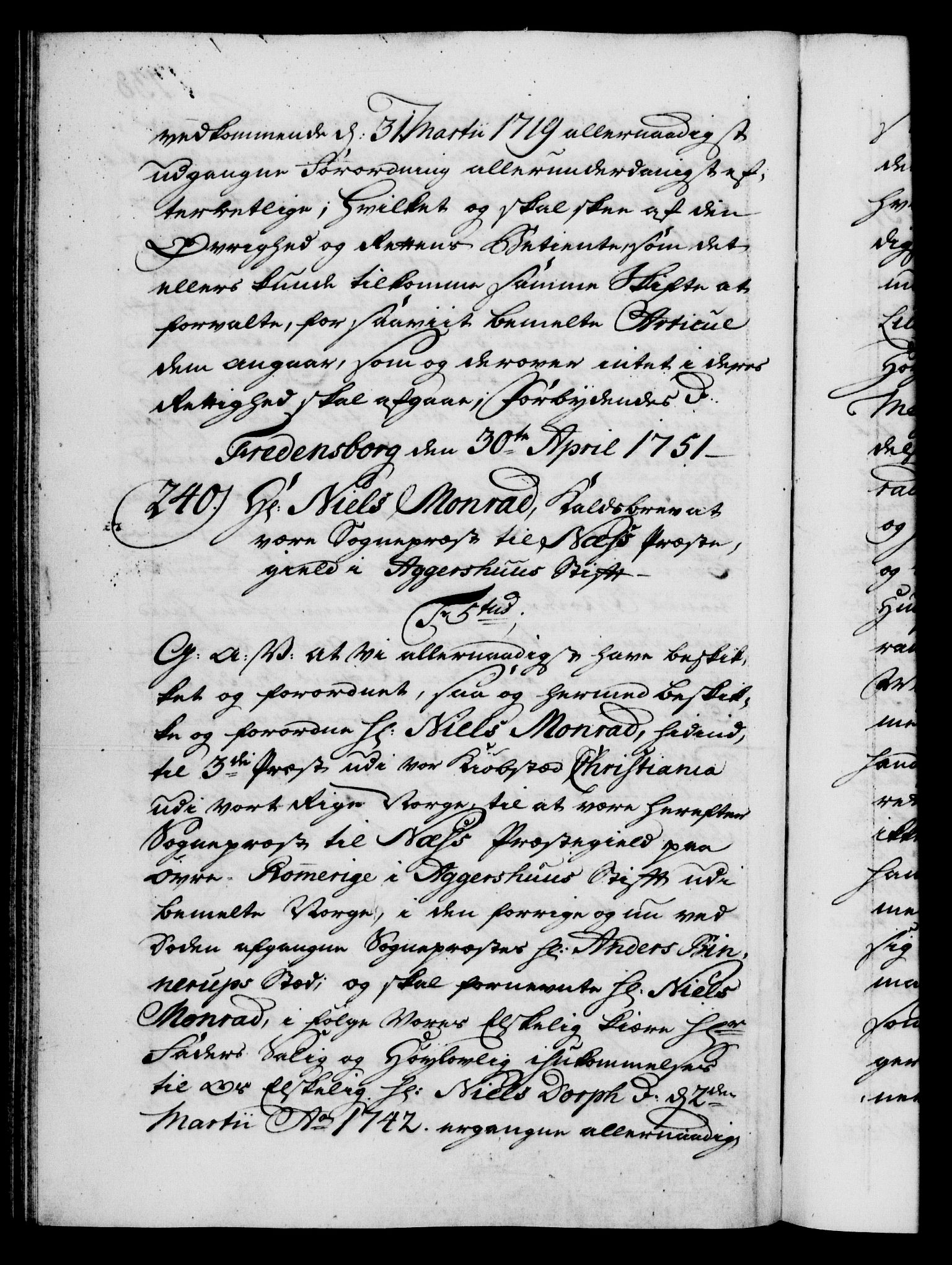 Danske Kanselli 1572-1799, AV/RA-EA-3023/F/Fc/Fca/Fcaa/L0037: Norske registre, 1751-1752, p. 138b