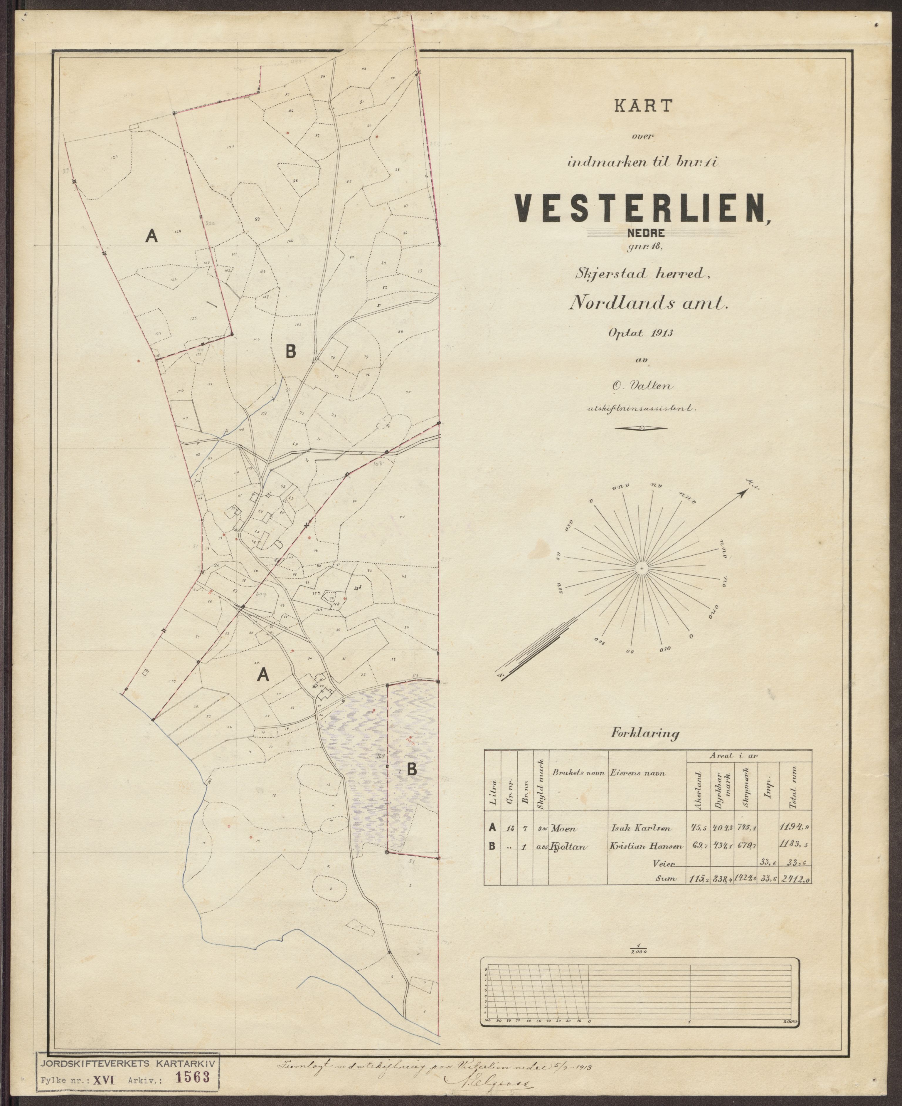 Jordskifteverkets kartarkiv, RA/S-3929/T, 1859-1988, p. 1794