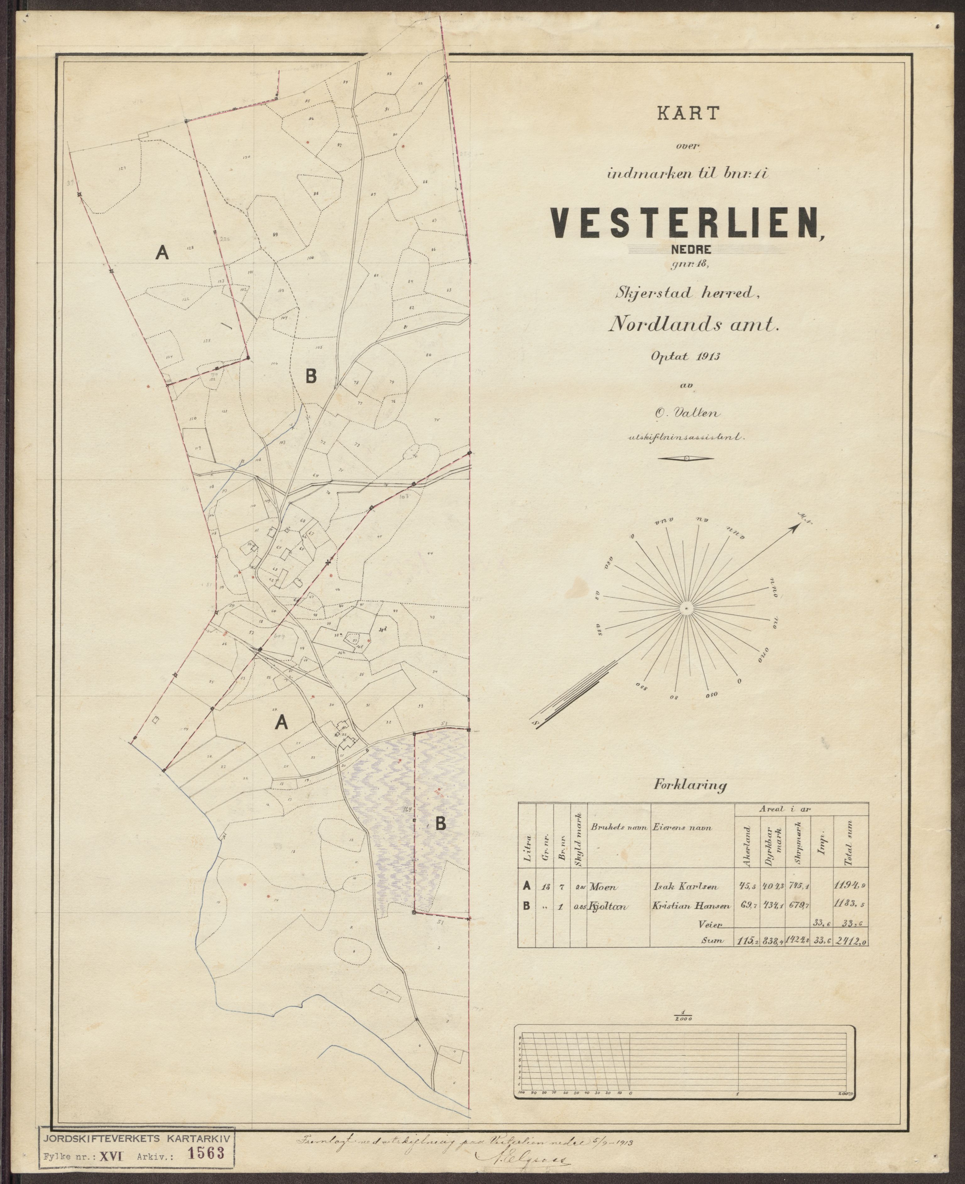 Jordskifteverkets kartarkiv, AV/RA-S-3929/T, 1859-1988, p. 1794