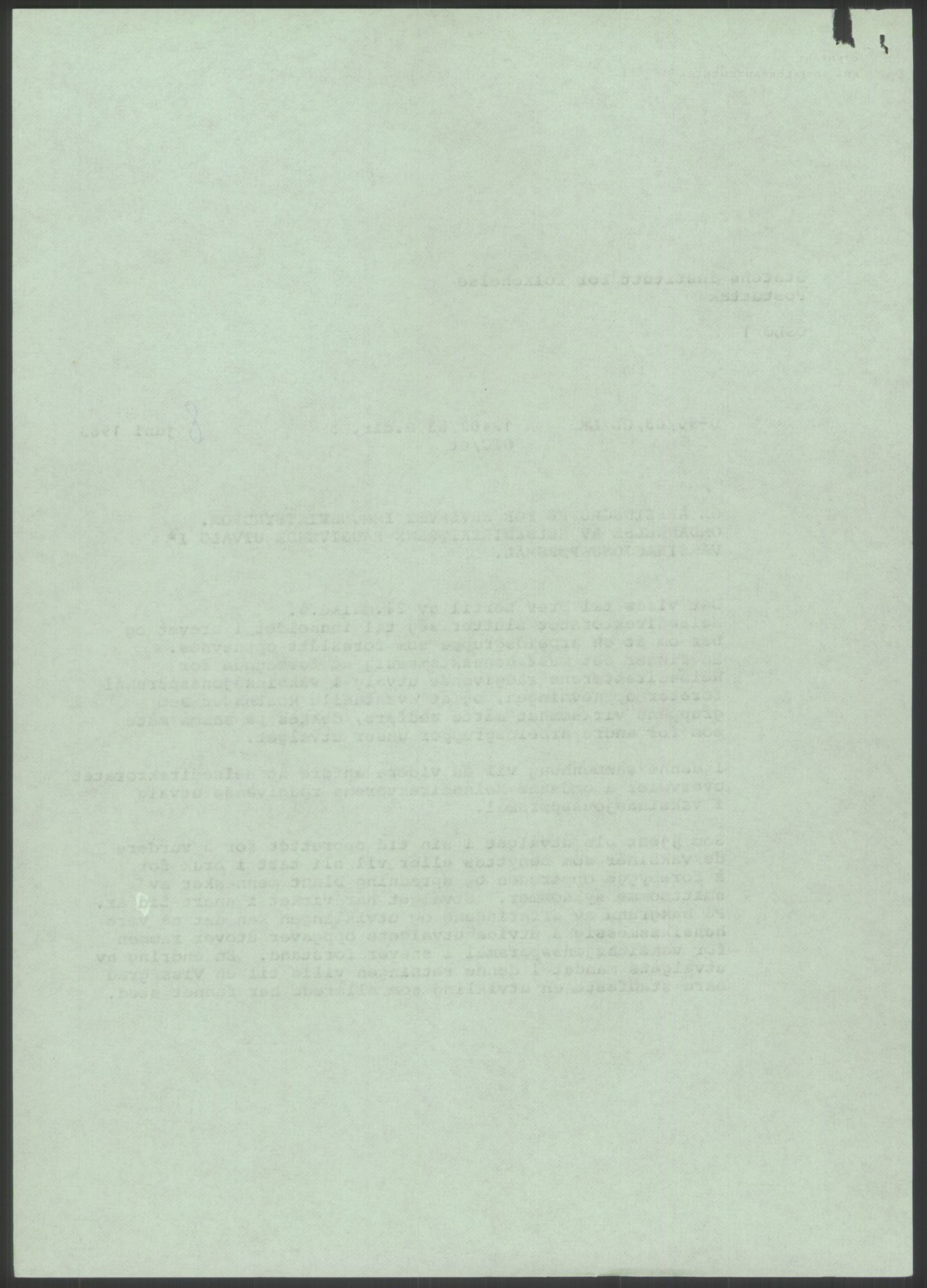 Sosialdepartementet, Helsedirektoratet, Hygienekontoret, H5, AV/RA-S-1287/2/D/Dc/L0151/0001: -- / Aids, 1983, p. 74