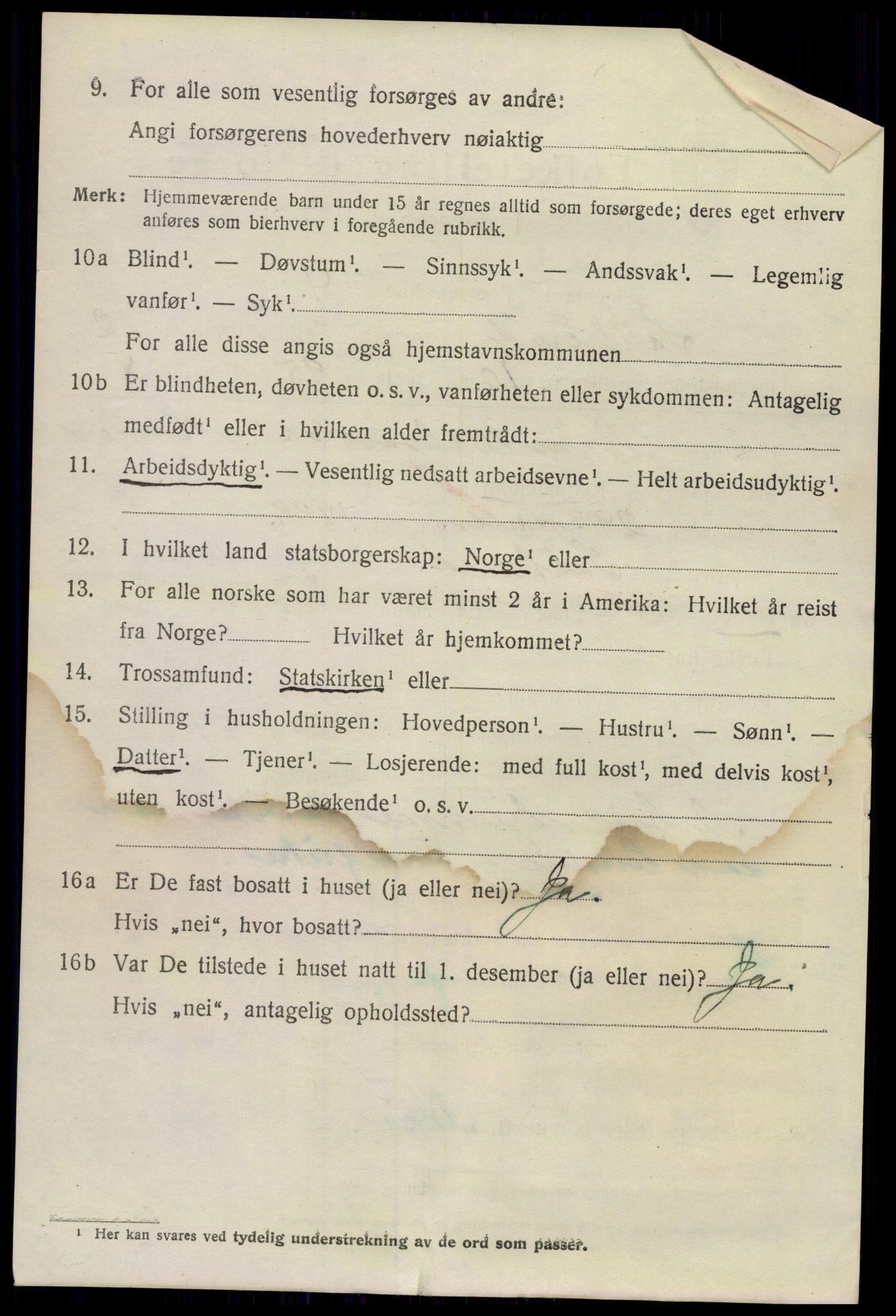 SAKO, 1920 census for Sauherad, 1920, p. 9177