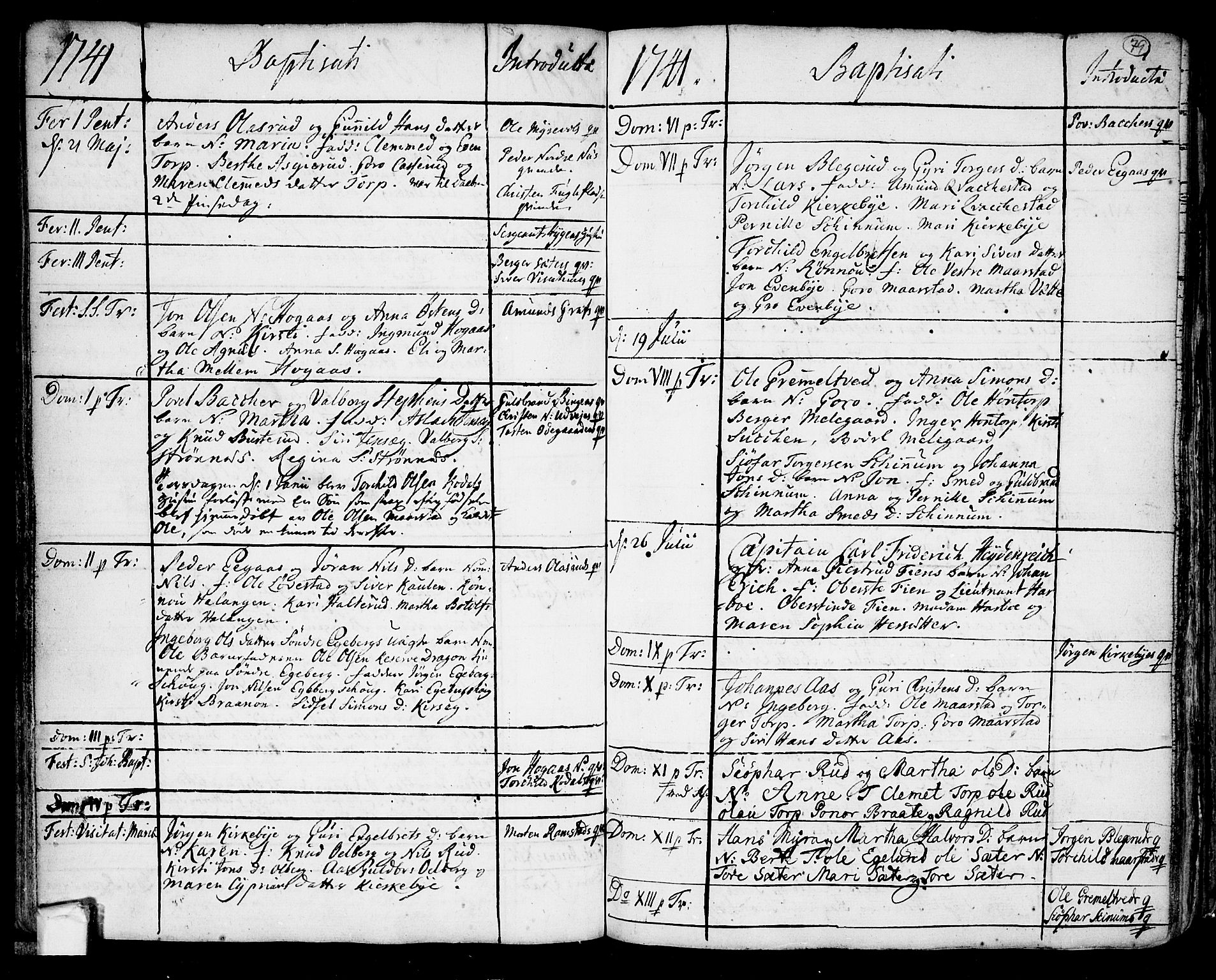 Trøgstad prestekontor Kirkebøker, AV/SAO-A-10925/F/Fa/L0003: Parish register (official) no. I 3, 1721-1749, p. 79