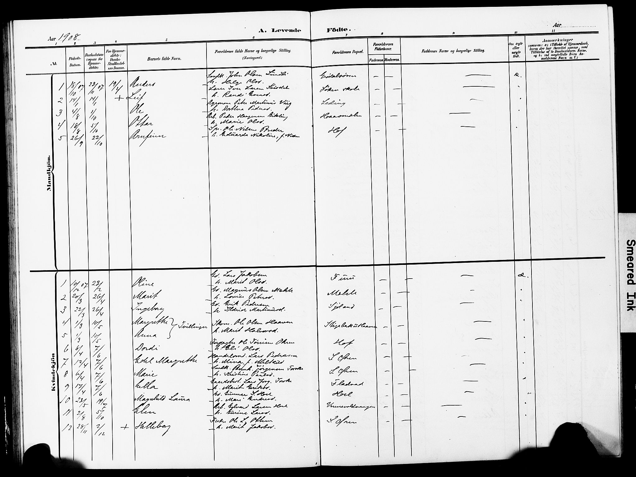 Ministerialprotokoller, klokkerbøker og fødselsregistre - Møre og Romsdal, SAT/A-1454/590/L1017: Parish register (copy) no. 590C02, 1869-1931