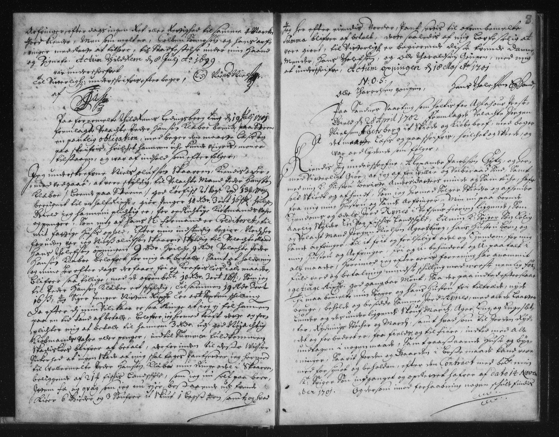 Helgeland sorenskriveri, SAT/A-0004/2/2C/L0001: Mortgage book no. 1a, 1700-1729, p. 8