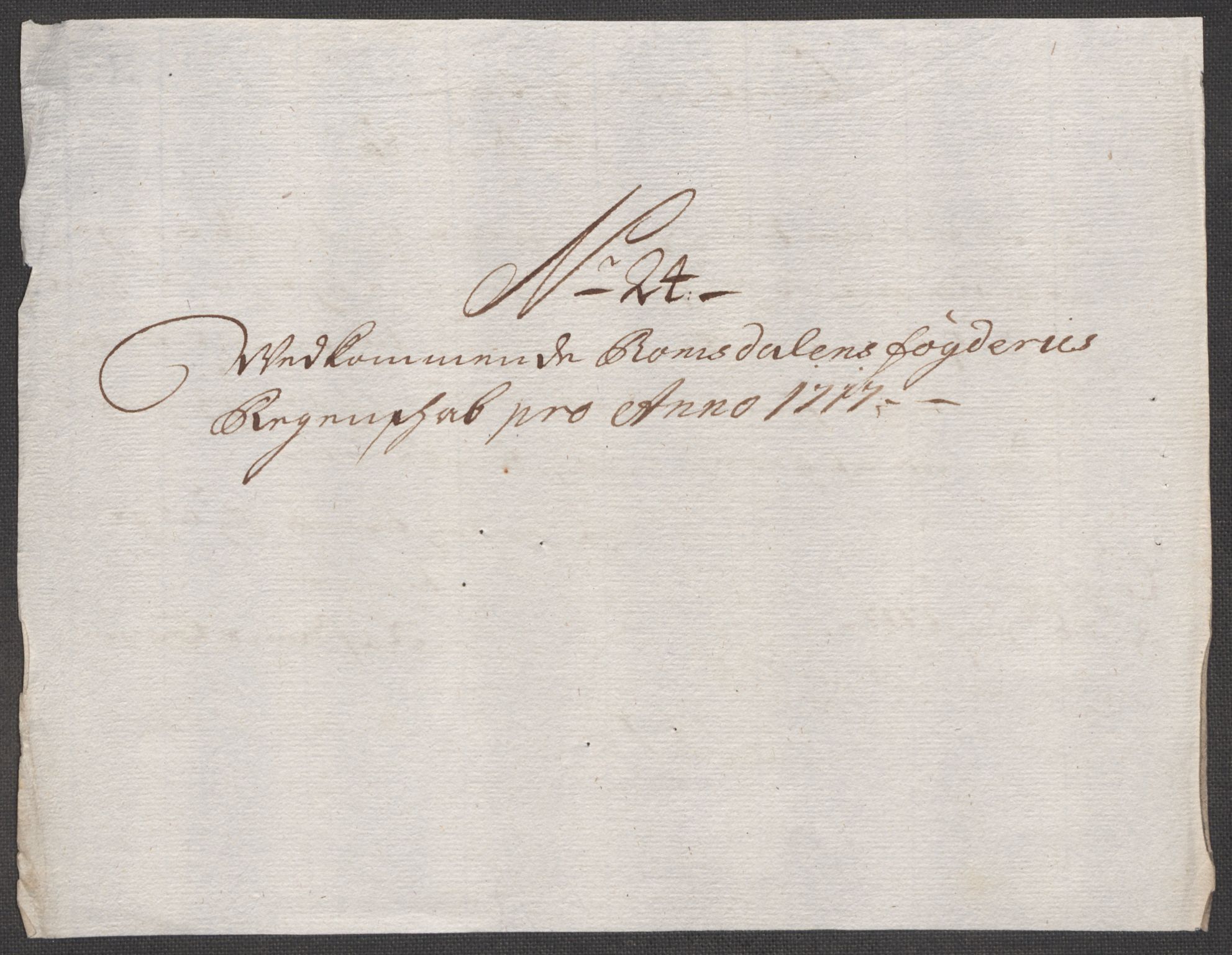 Rentekammeret inntil 1814, Reviderte regnskaper, Fogderegnskap, RA/EA-4092/R55/L3664: Fogderegnskap Romsdal, 1717, p. 172