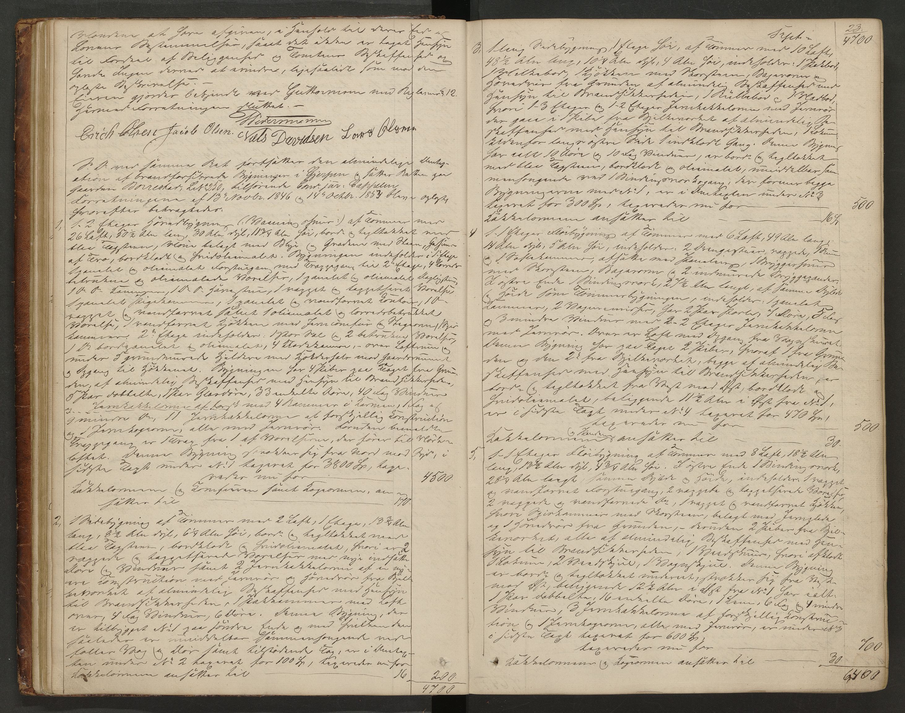 Gjerpen og Siljan lensmannskontor, AV/SAKO-A-555/Y/Ye/Yea/L0002: Branntakstprotokoll, 1856-1873