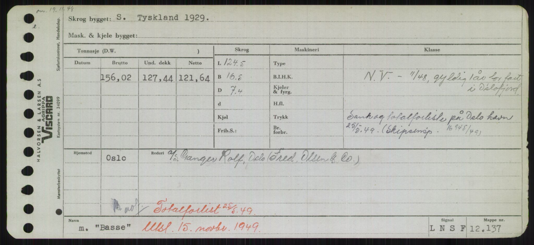 Sjøfartsdirektoratet med forløpere, Skipsmålingen, AV/RA-S-1627/H/Hd/L0003: Fartøy, B-Bev, p. 355