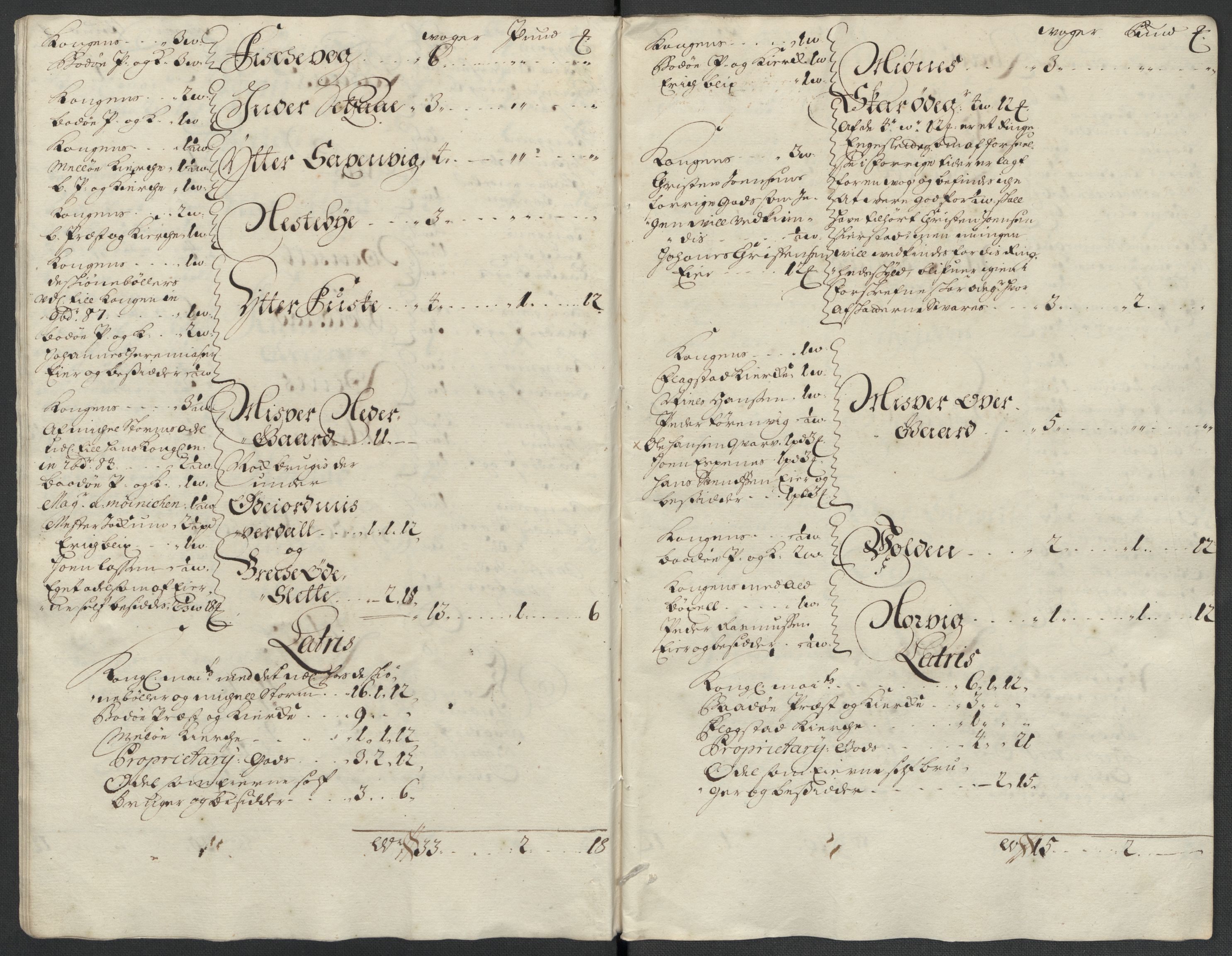 Rentekammeret inntil 1814, Reviderte regnskaper, Fogderegnskap, AV/RA-EA-4092/R66/L4581: Fogderegnskap Salten, 1707-1710, p. 317