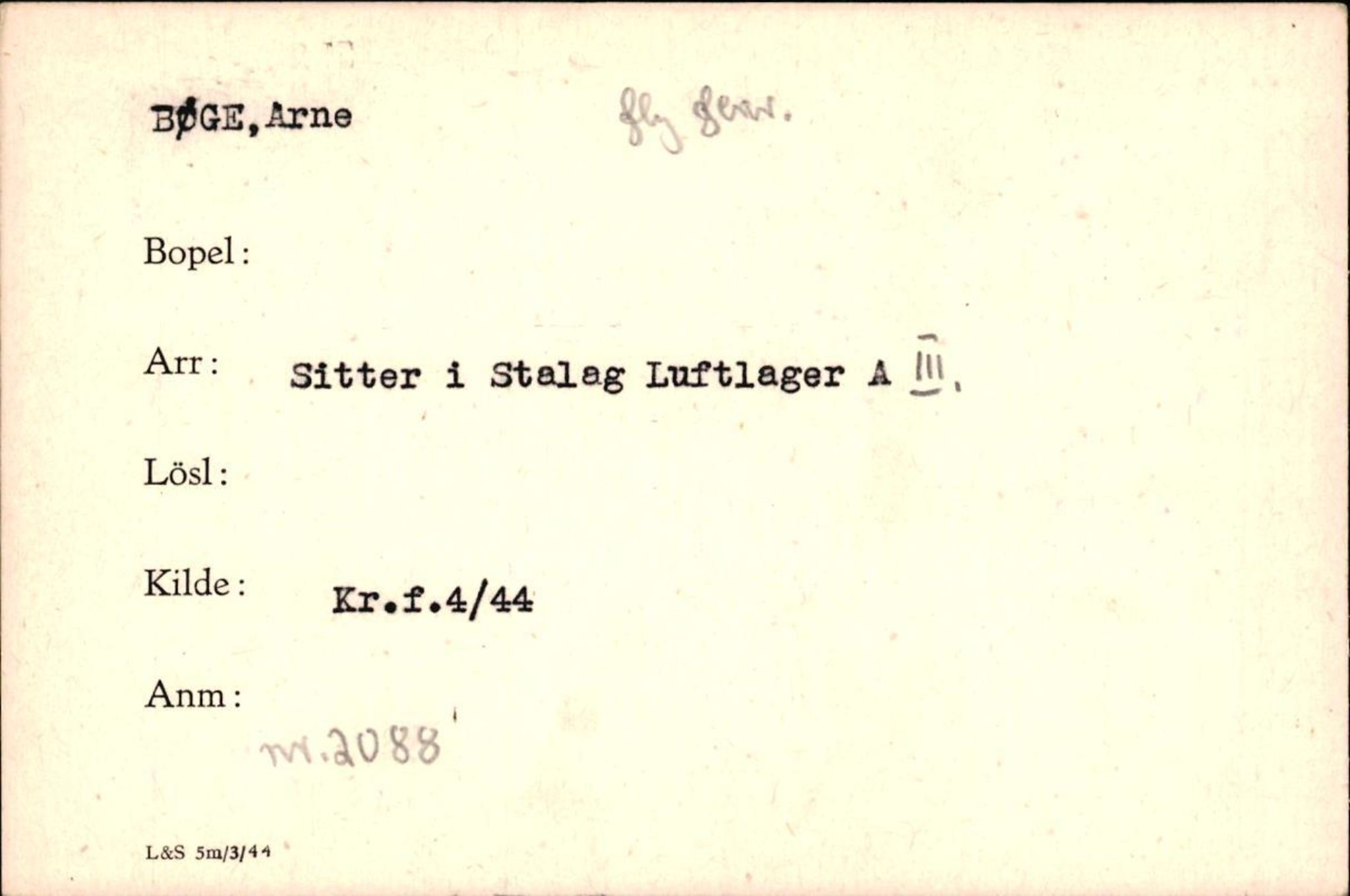 Forsvaret, Forsvarets krigshistoriske avdeling, AV/RA-RAFA-2017/Y/Yf/L0200: II-C-11-2102  -  Norske krigsfanger i Tyskland, 1940-1945, p. 164