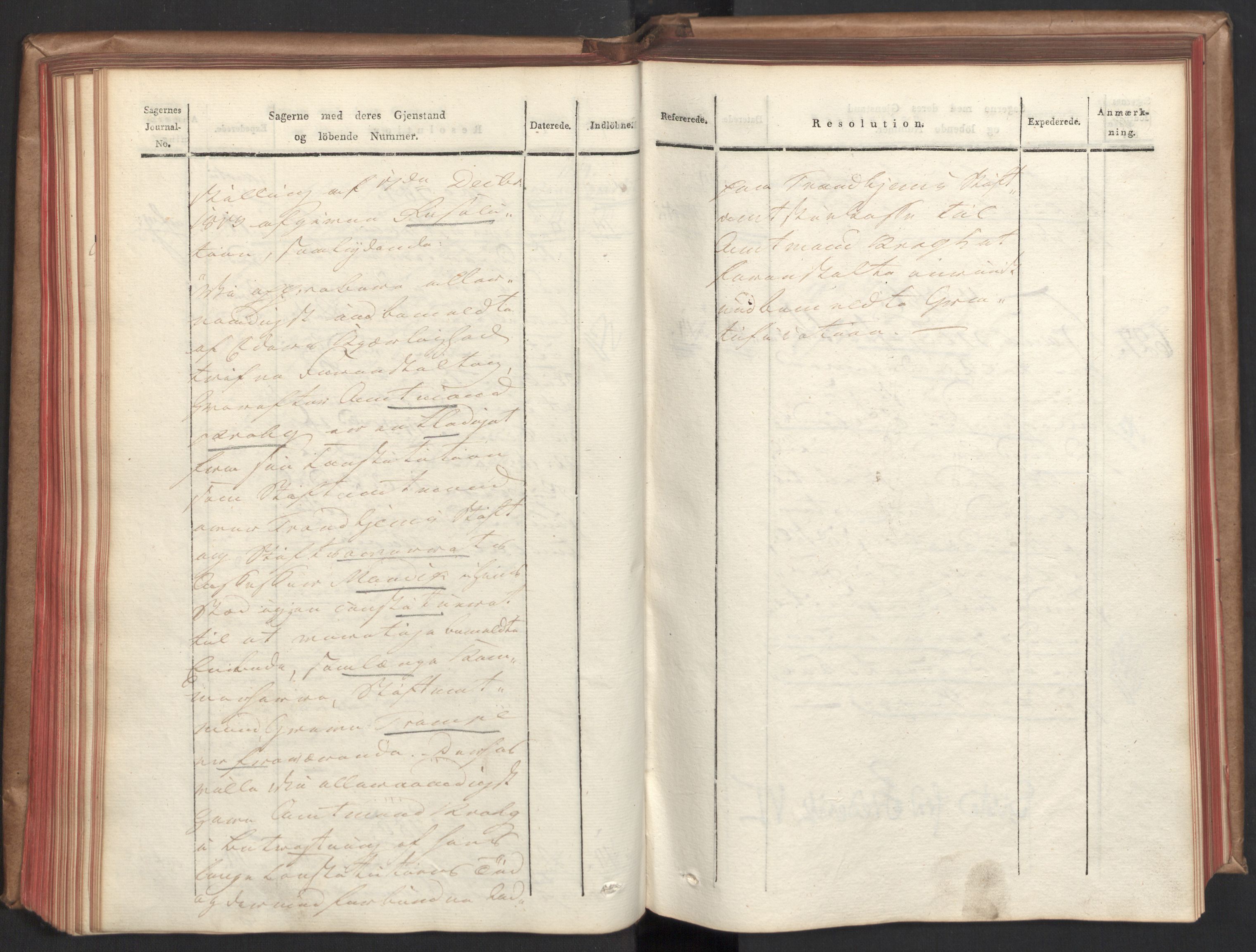 Stattholderembetet 1810-1814, 2. kontor (Kontor B), AV/RA-EA-5432/Aa/L0003: Kollegial referatprotokoll,  j.nr. 512-627,  l.nr. 640-786, 1813-1814, p. 101