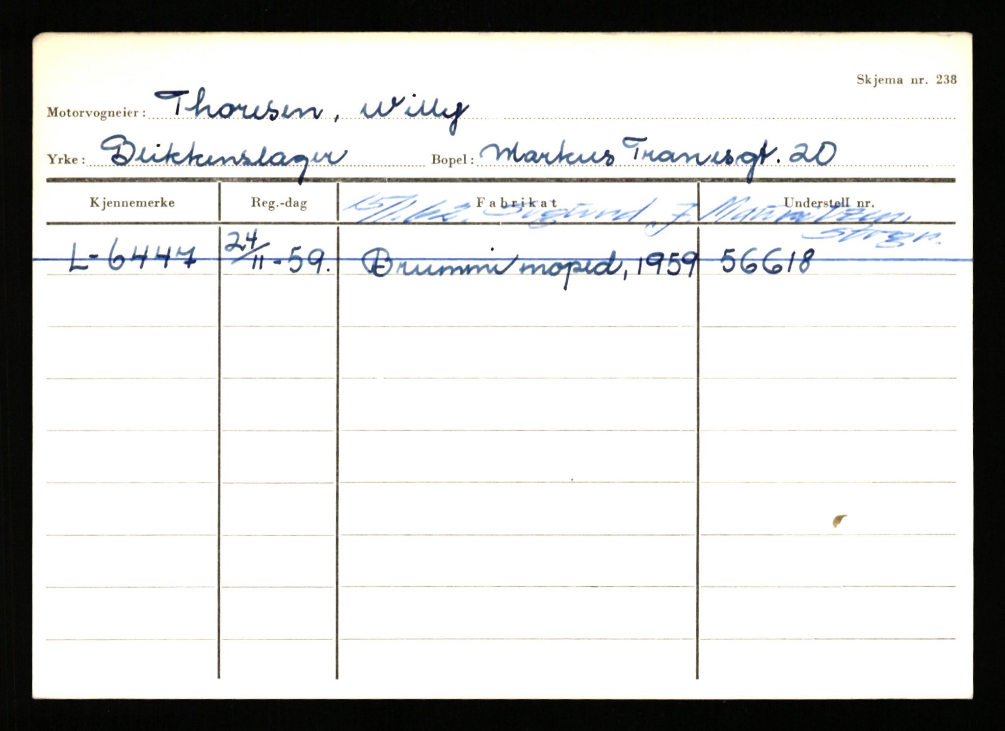 Stavanger trafikkstasjon, AV/SAST-A-101942/0/H/L0038: Sørbø - Tjeltveit, 1930-1971, p. 2483