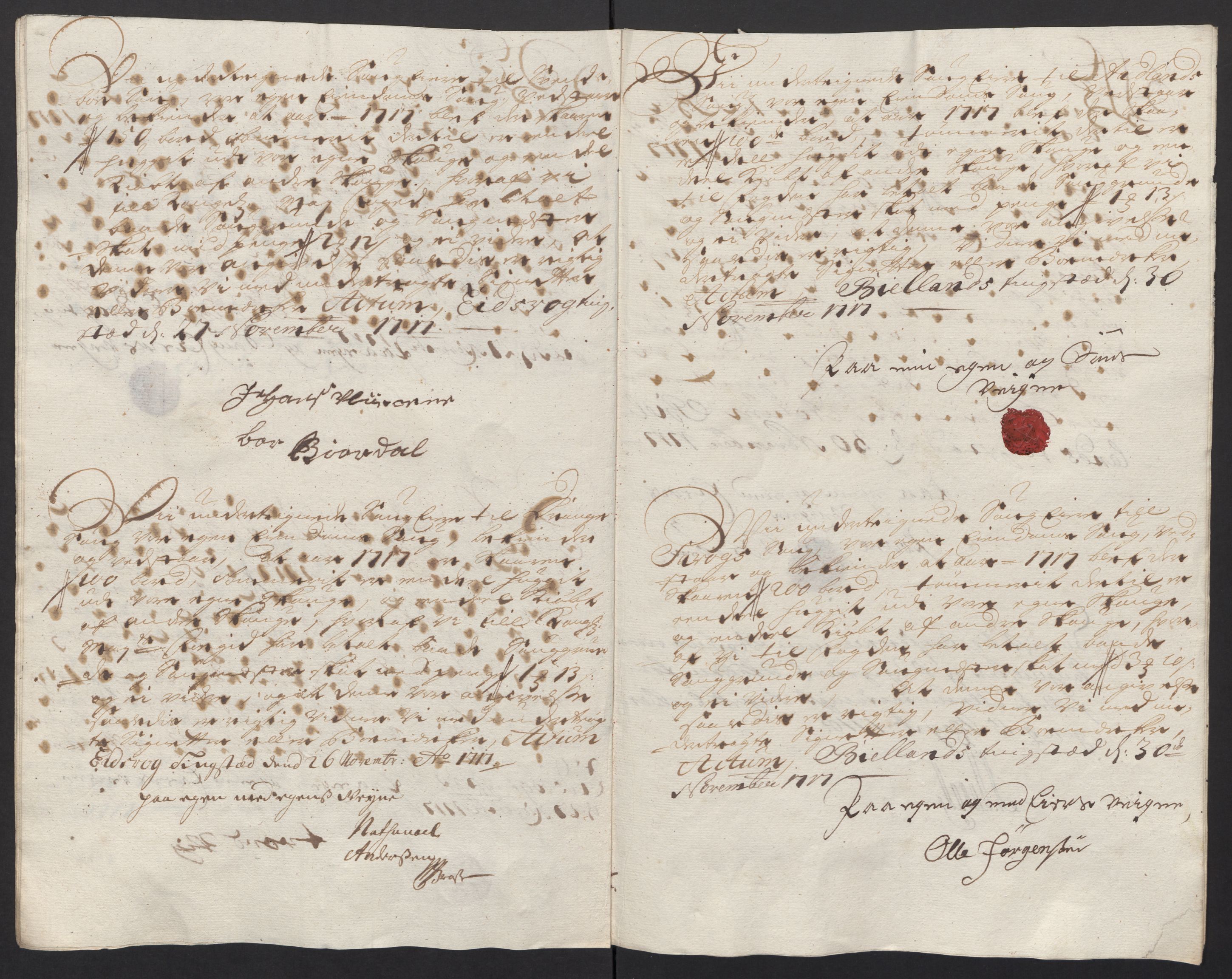 Rentekammeret inntil 1814, Reviderte regnskaper, Fogderegnskap, AV/RA-EA-4092/R48/L2994: Fogderegnskap Sunnhordland og Hardanger, 1717, p. 79