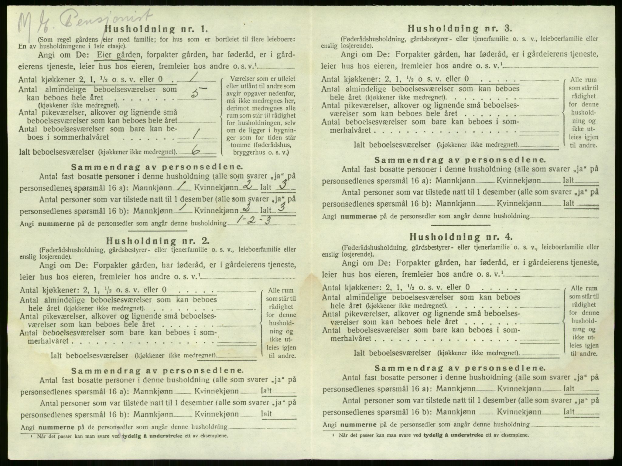 SAKO, 1920 census for Nøtterøy, 1920, p. 1720