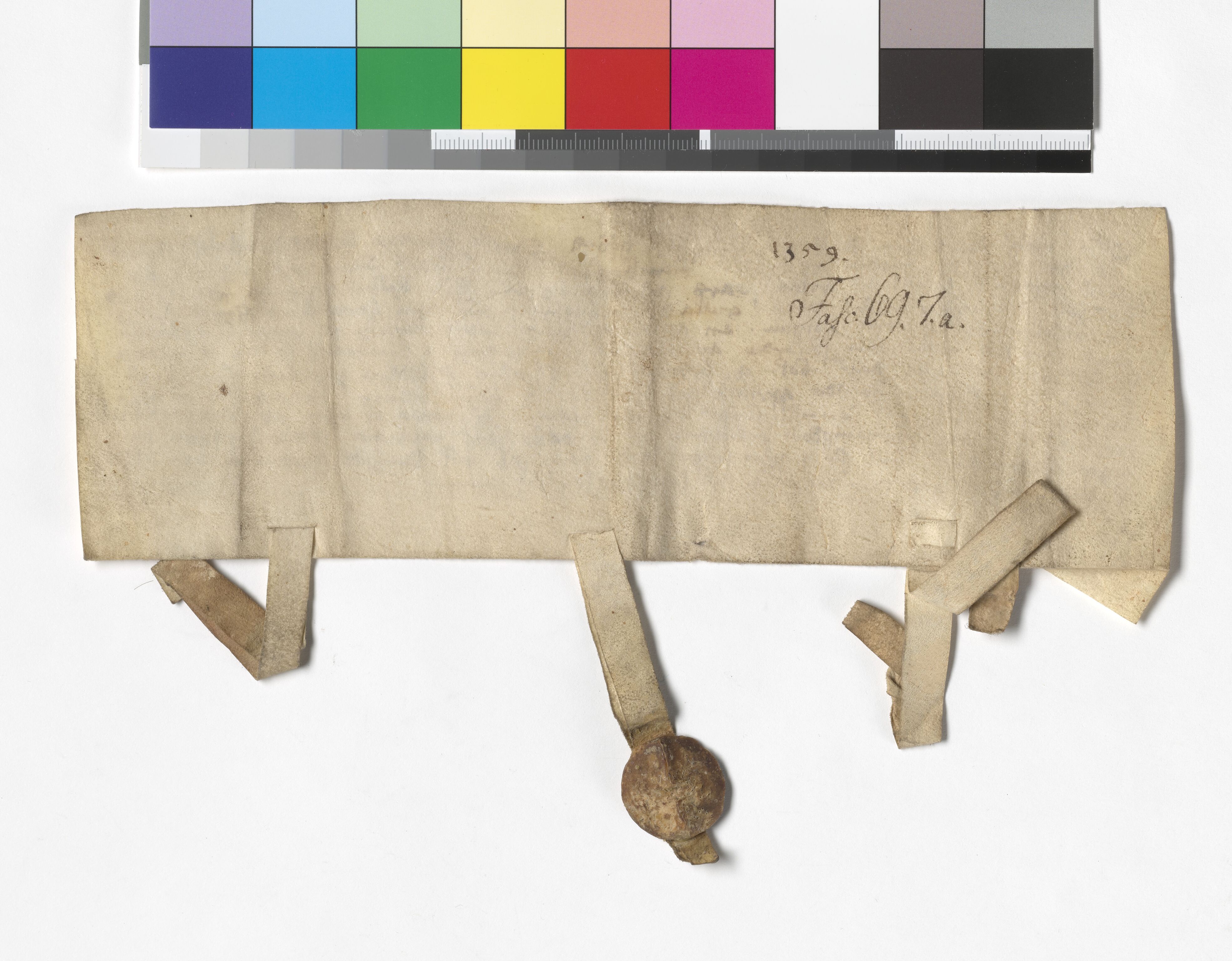 Riksarkivets diplomsamling, AV/RA-EA-5965/F05/L0171: NRA AM fasc. 68 nr. 7 - fasc. 69 nr. 10, 1357-1360, p. 12