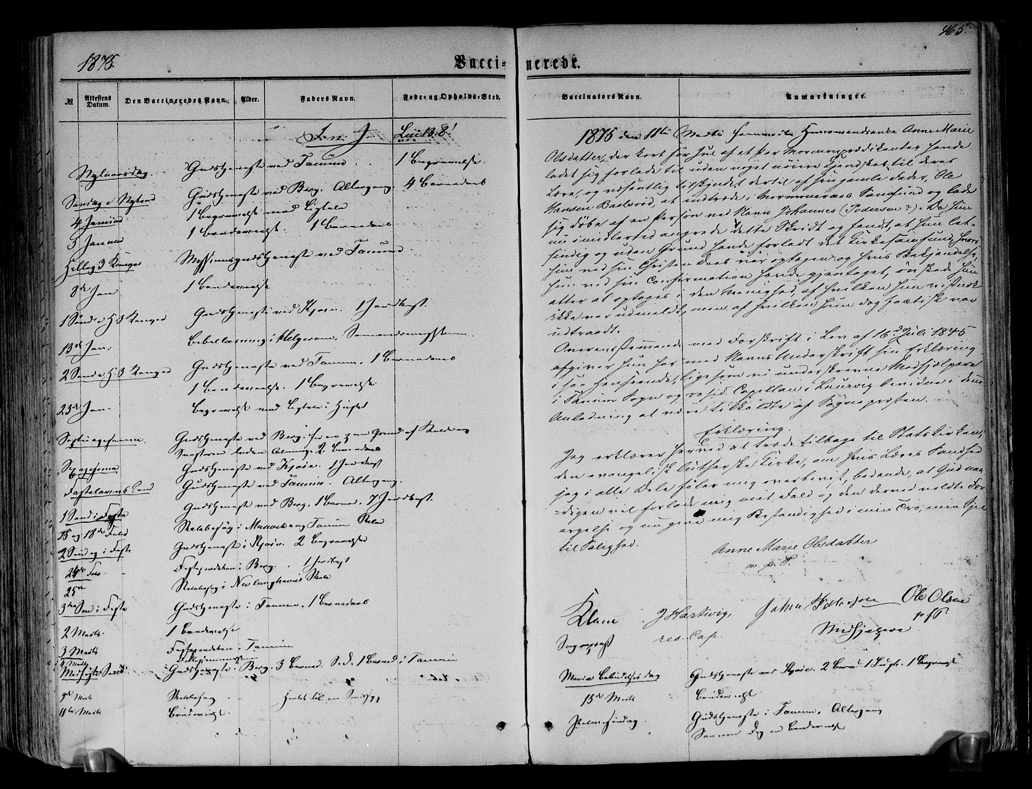 Brunlanes kirkebøker, AV/SAKO-A-342/F/Fa/L0005: Parish register (official) no. I 5, 1862-1877, p. 465