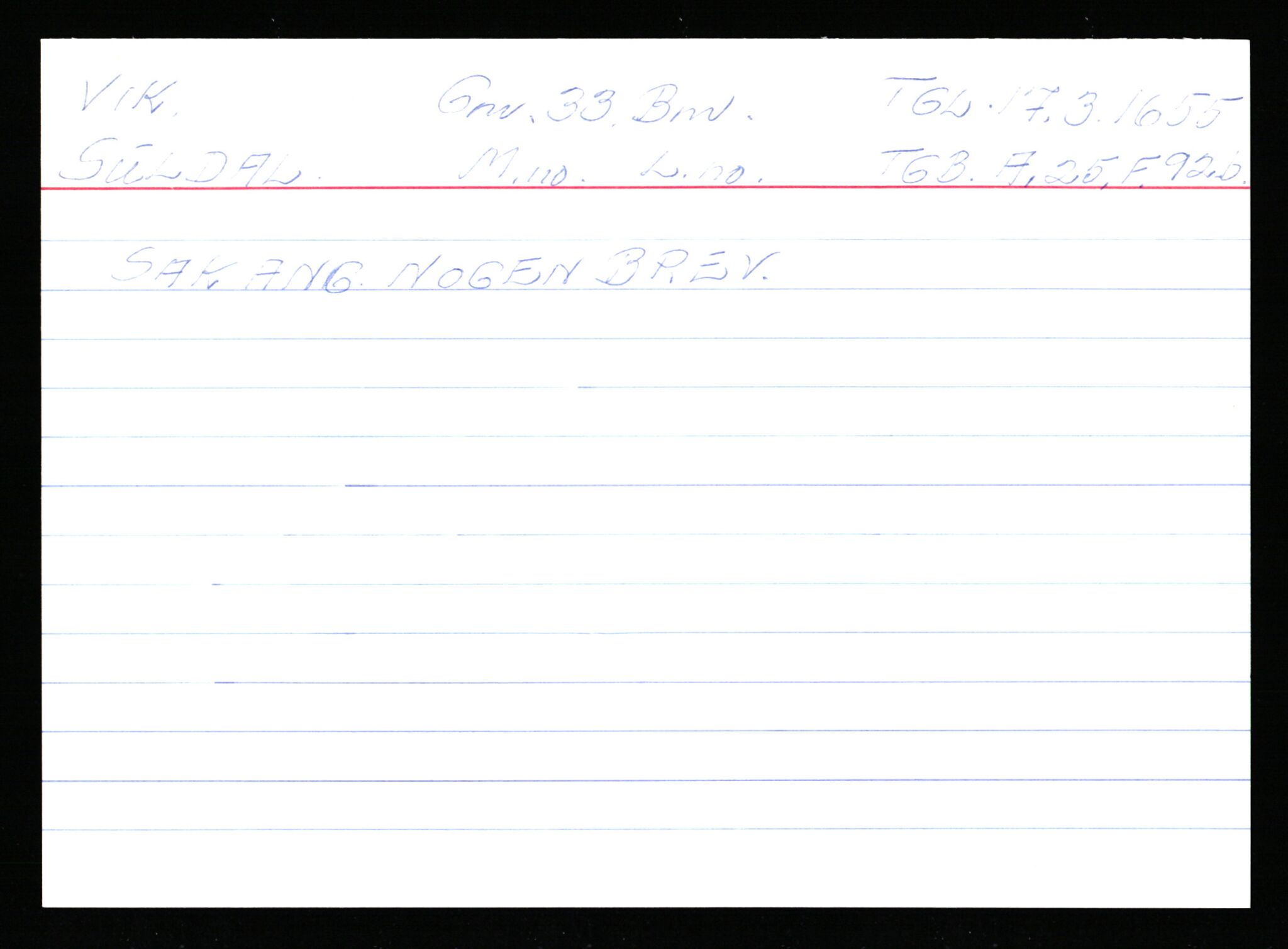 Statsarkivet i Stavanger, AV/SAST-A-101971/03/Y/Ym/L0067: Åstedskort sortert etter gårdsnavn: Vik - Vold, 1600-1950, p. 69