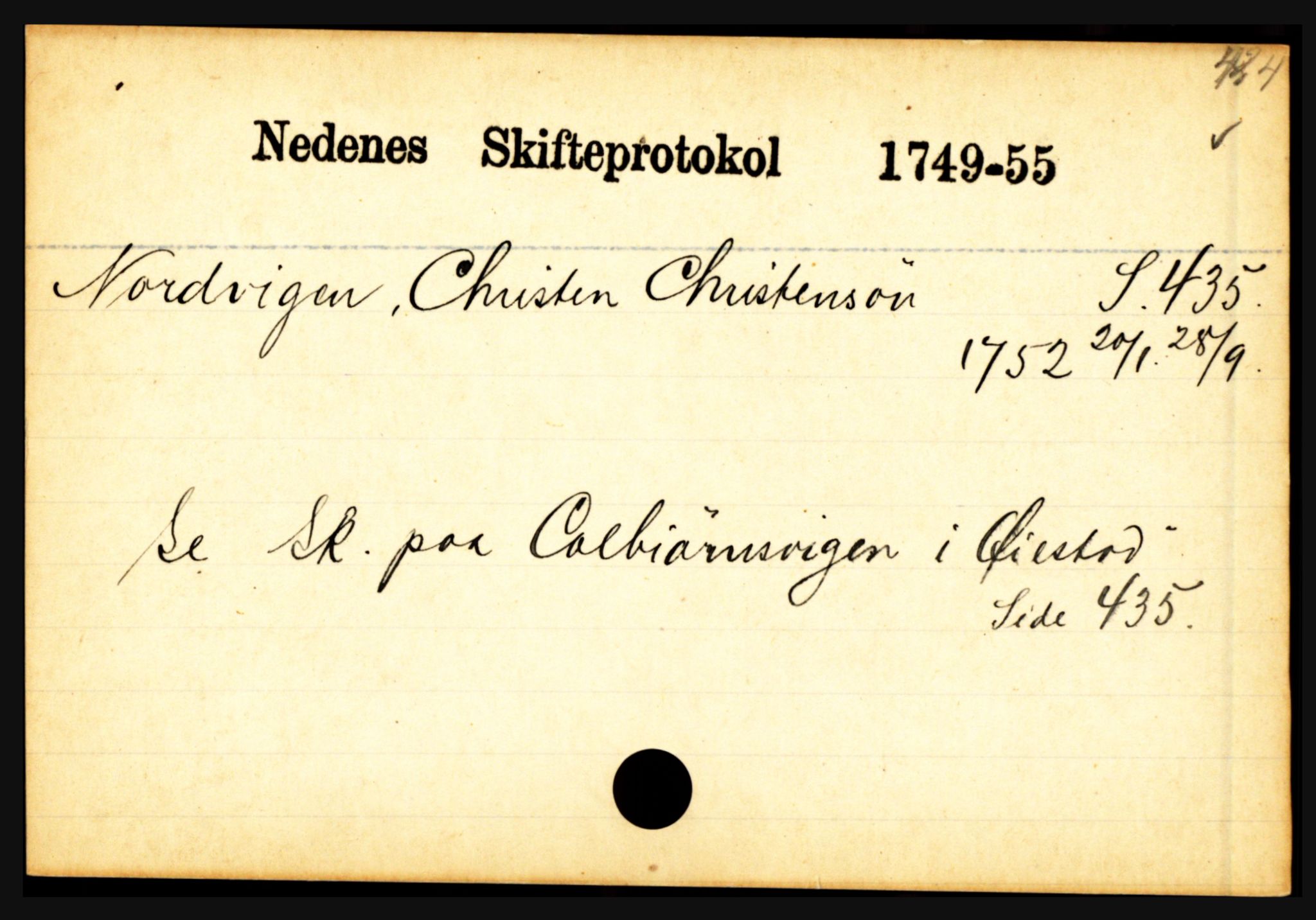 Nedenes sorenskriveri før 1824, AV/SAK-1221-0007/H, p. 22395