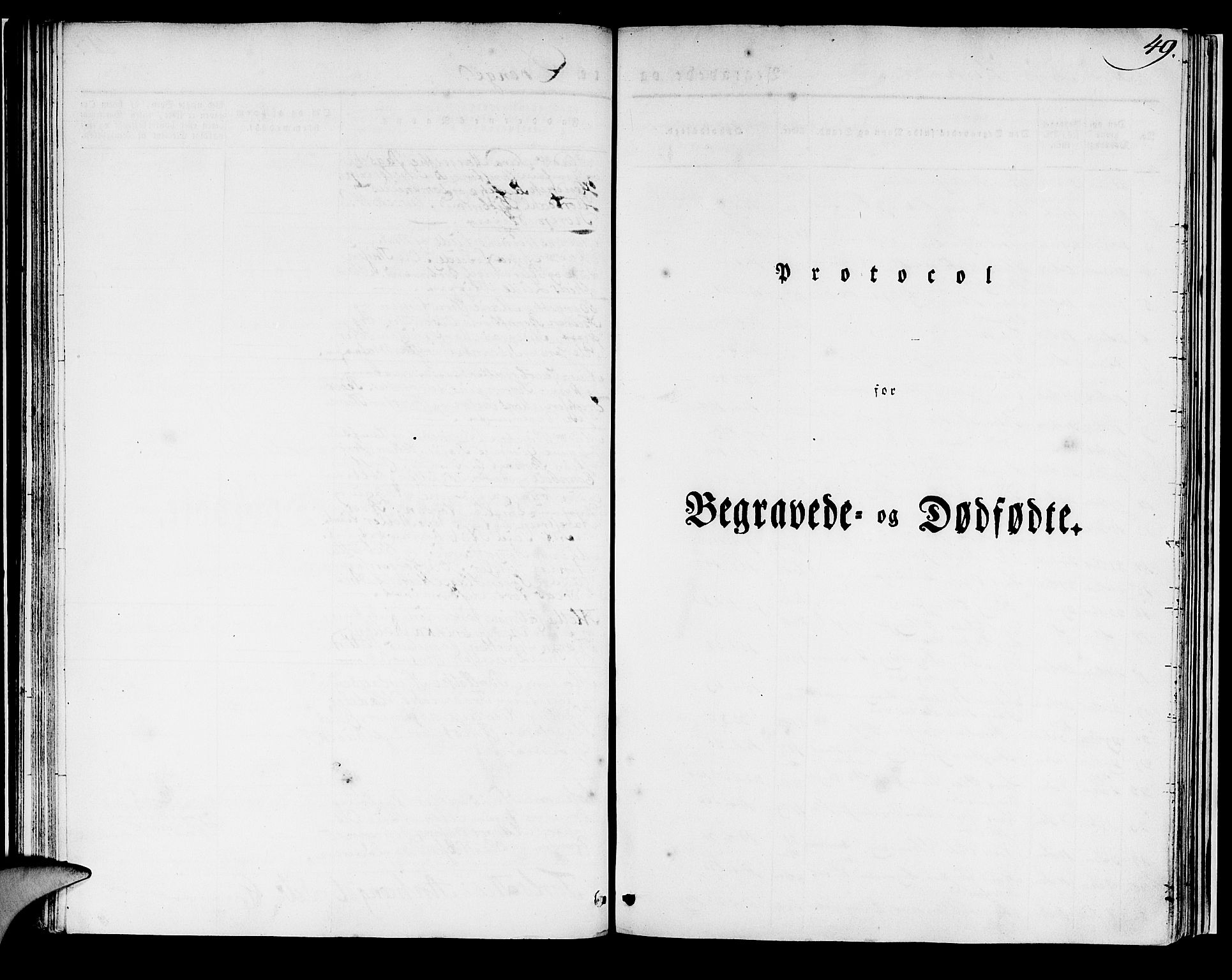 Domkirken sokneprestembete, SAB/A-74801/H/Haa/L0014: Parish register (official) no. A 13, 1830-1837, p. 49