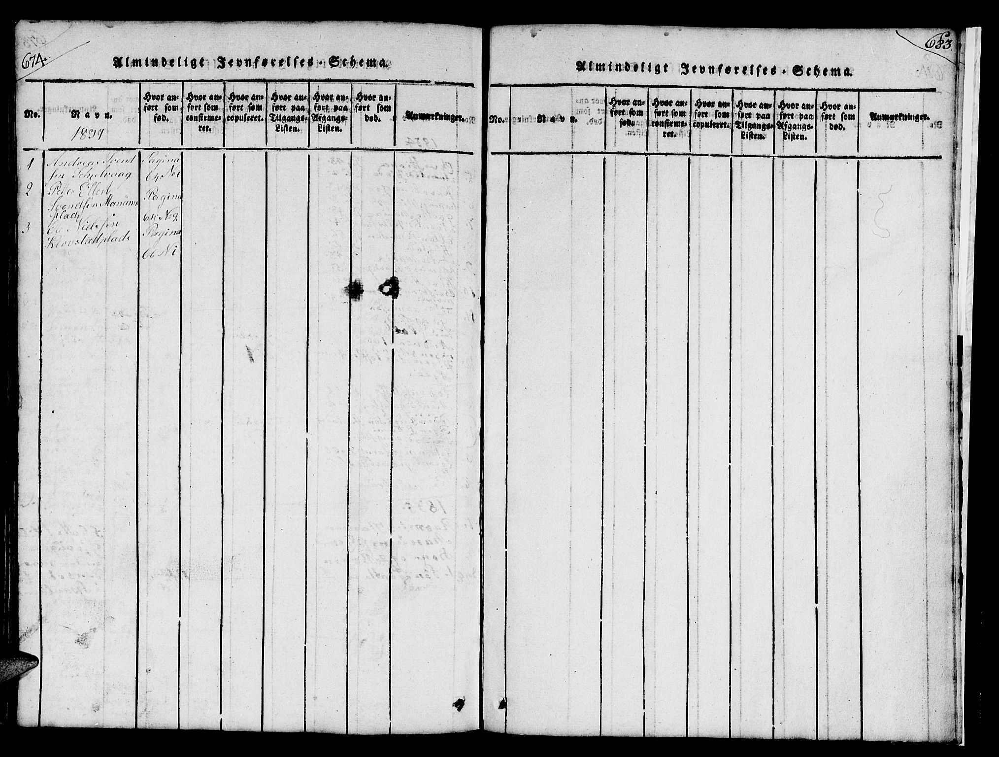 Ministerialprotokoller, klokkerbøker og fødselsregistre - Nord-Trøndelag, SAT/A-1458/732/L0317: Parish register (copy) no. 732C01, 1816-1881, p. 674-683
