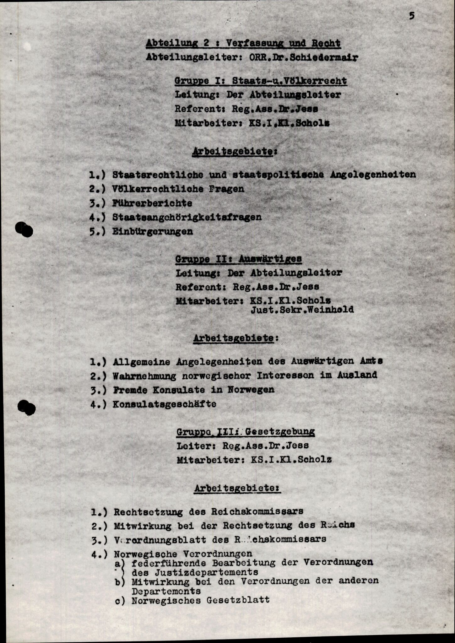 Forsvarets Overkommando. 2 kontor. Arkiv 11.4. Spredte tyske arkivsaker, AV/RA-RAFA-7031/D/Dar/Darb/L0006: Reichskommissariat., 1941-1945, p. 15