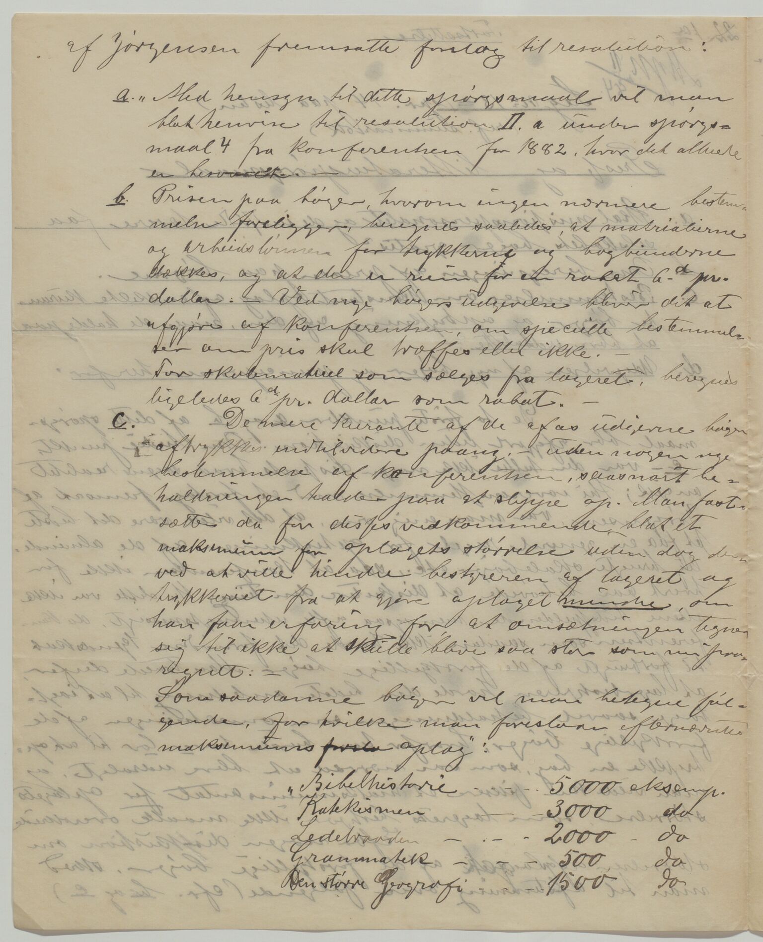 Det Norske Misjonsselskap - hovedadministrasjonen, VID/MA-A-1045/D/Da/Daa/L0036/0004: Konferansereferat og årsberetninger / Konferansereferat fra Madagaskar Innland., 1883