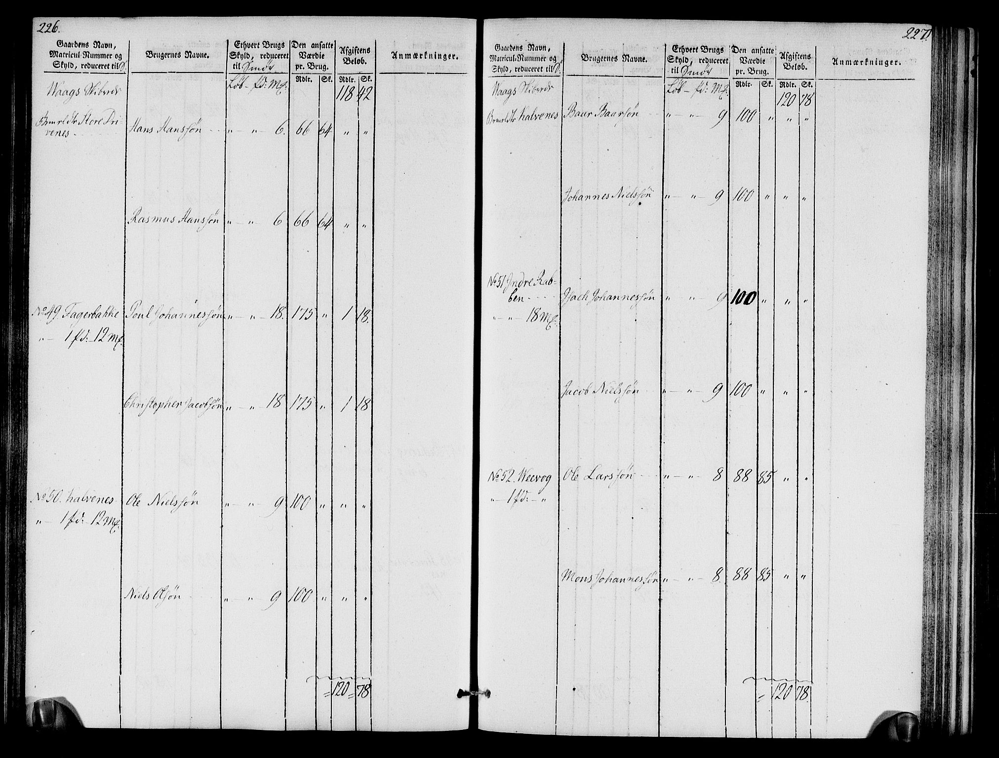 Rentekammeret inntil 1814, Realistisk ordnet avdeling, AV/RA-EA-4070/N/Ne/Nea/L0109: Sunnhordland og Hardanger fogderi. Oppebørselsregister, 1803-1804, p. 116