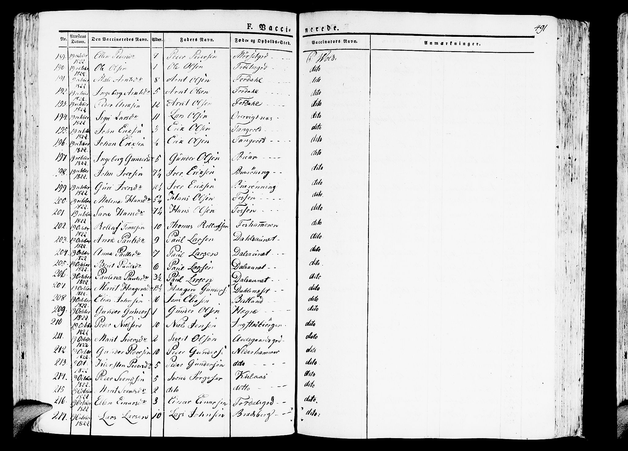 Ministerialprotokoller, klokkerbøker og fødselsregistre - Nord-Trøndelag, AV/SAT-A-1458/709/L0070: Parish register (official) no. 709A10, 1820-1832, p. 491