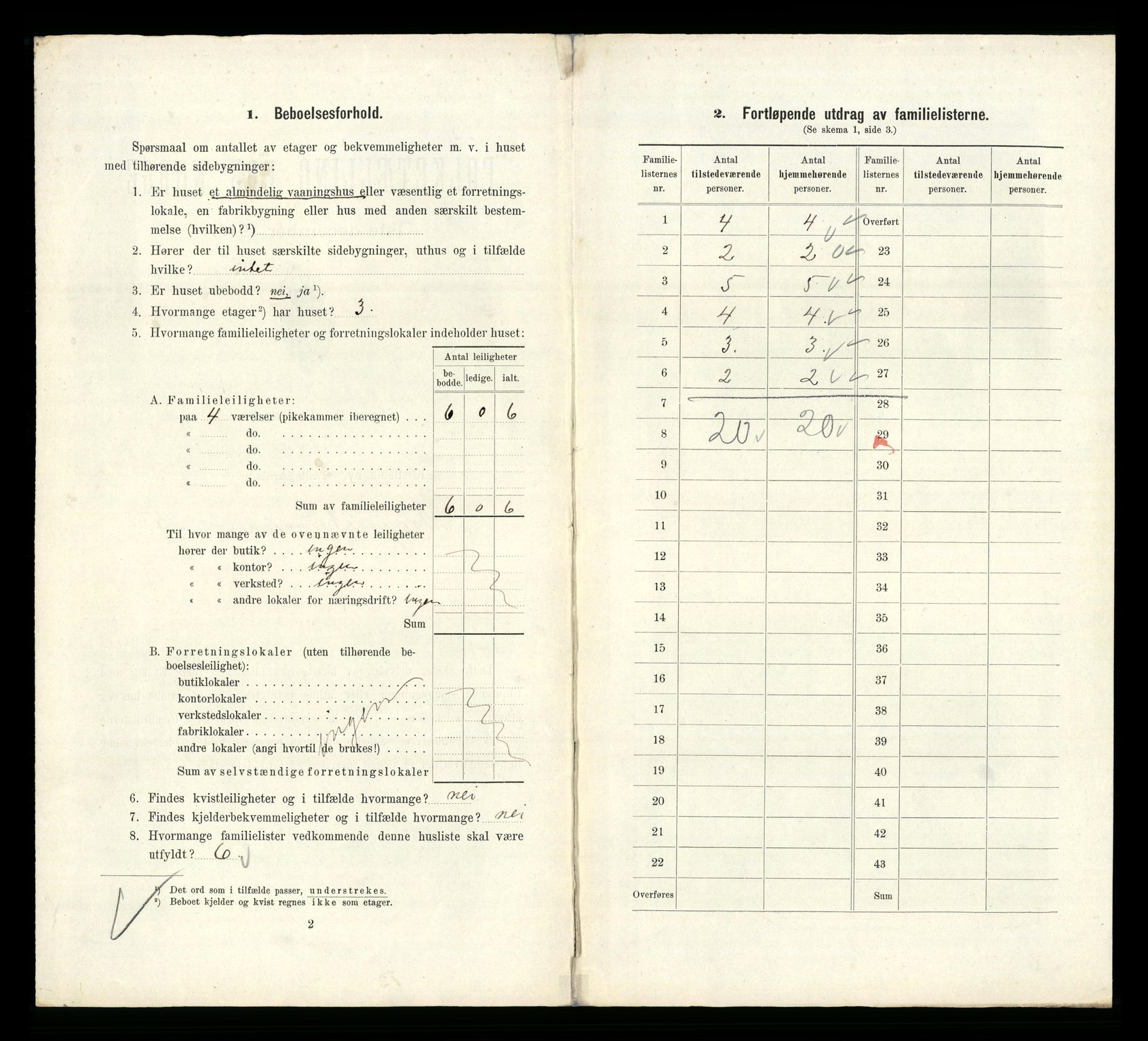 RA, 1910 census for Kristiania, 1910, p. 58088