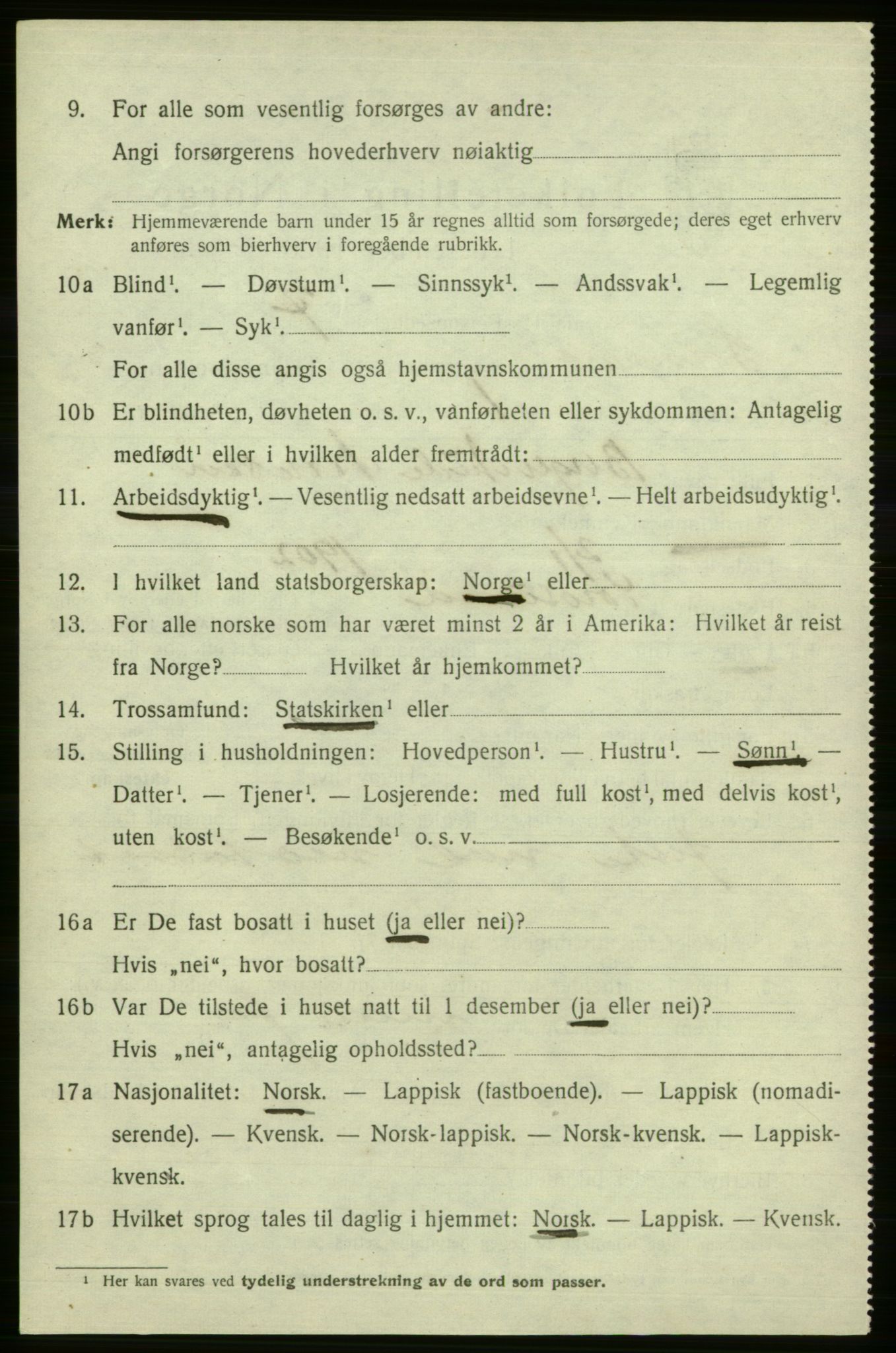 SATØ, 1920 census for Sørøysund rural district, 1920, p. 1113