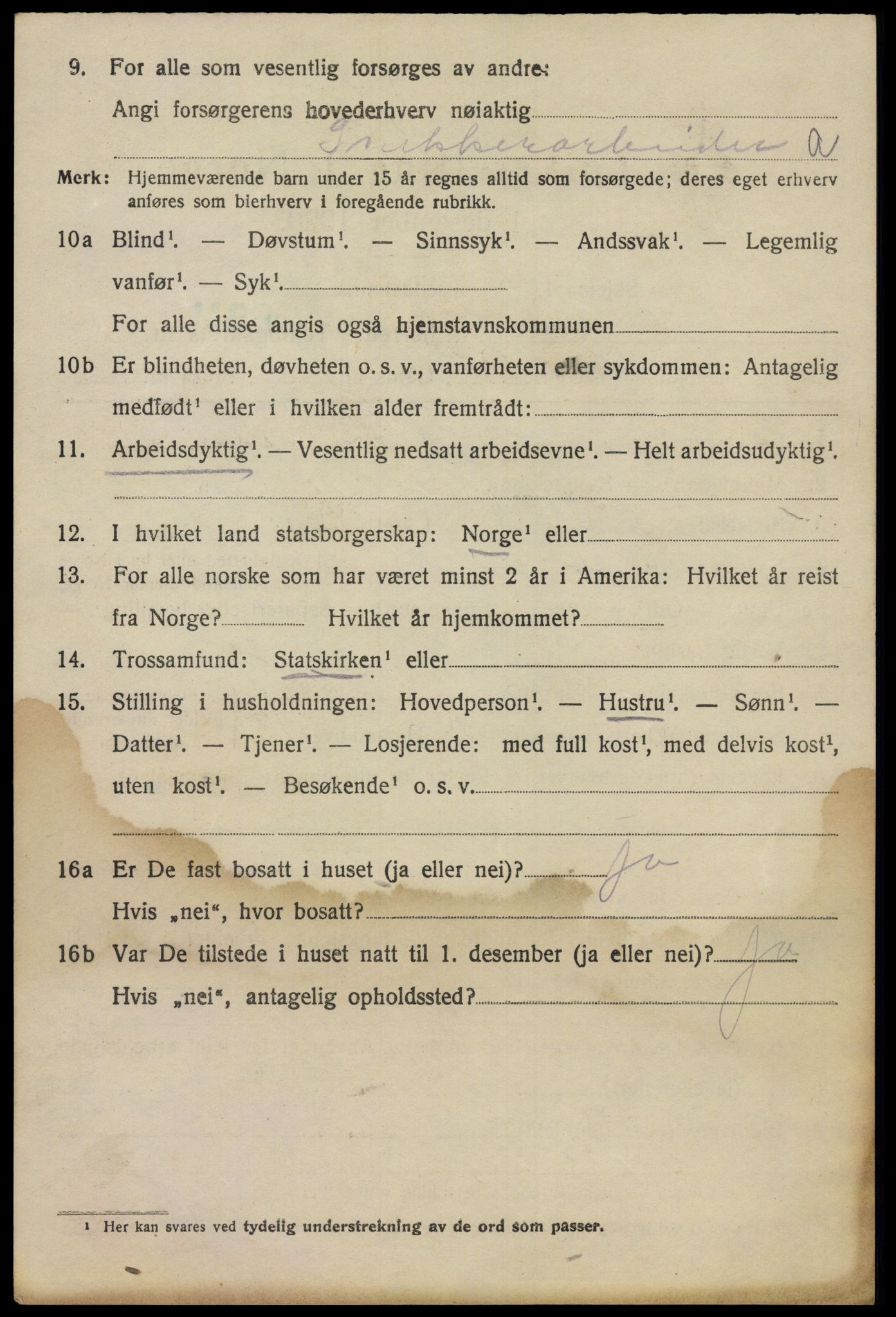 SAO, 1920 census for Aker, 1920, p. 97305