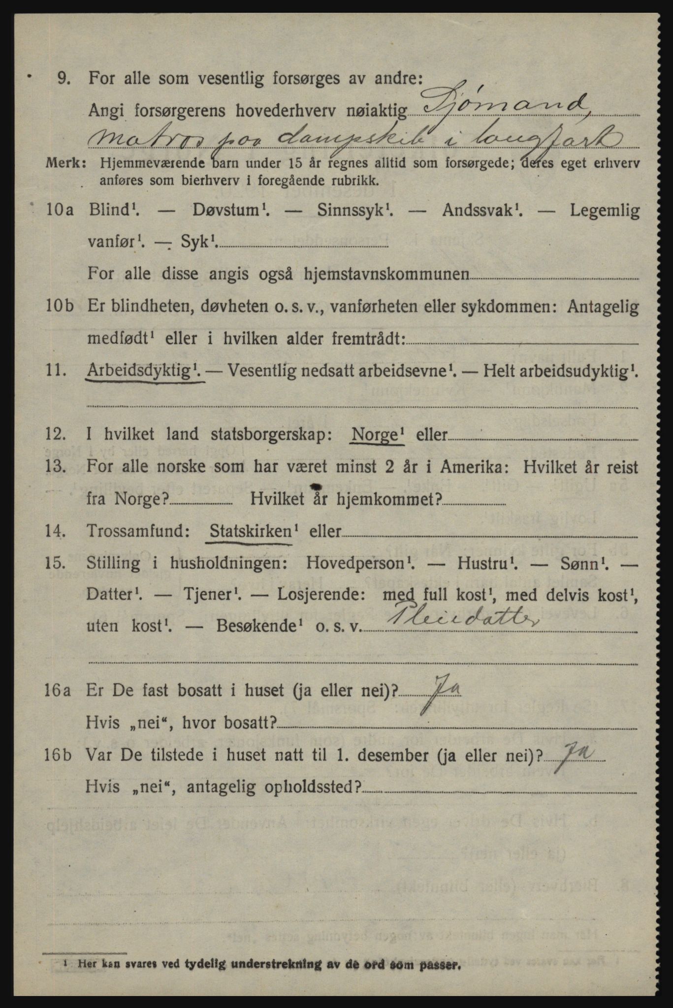 SAO, 1920 census for Skjeberg, 1920, p. 9078