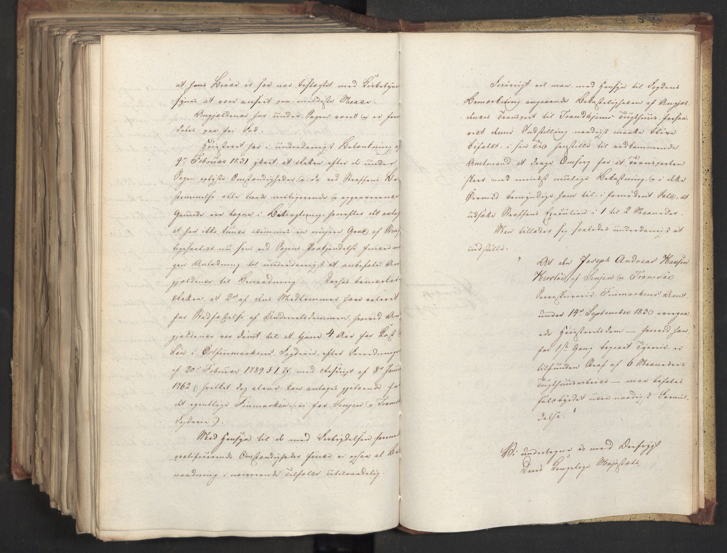 Statsrådsavdelingen i Stockholm, AV/RA-S-1003/D/Da/L0069: Regjeringsinnstillinger nr. 877-1046, 1831, p. 580