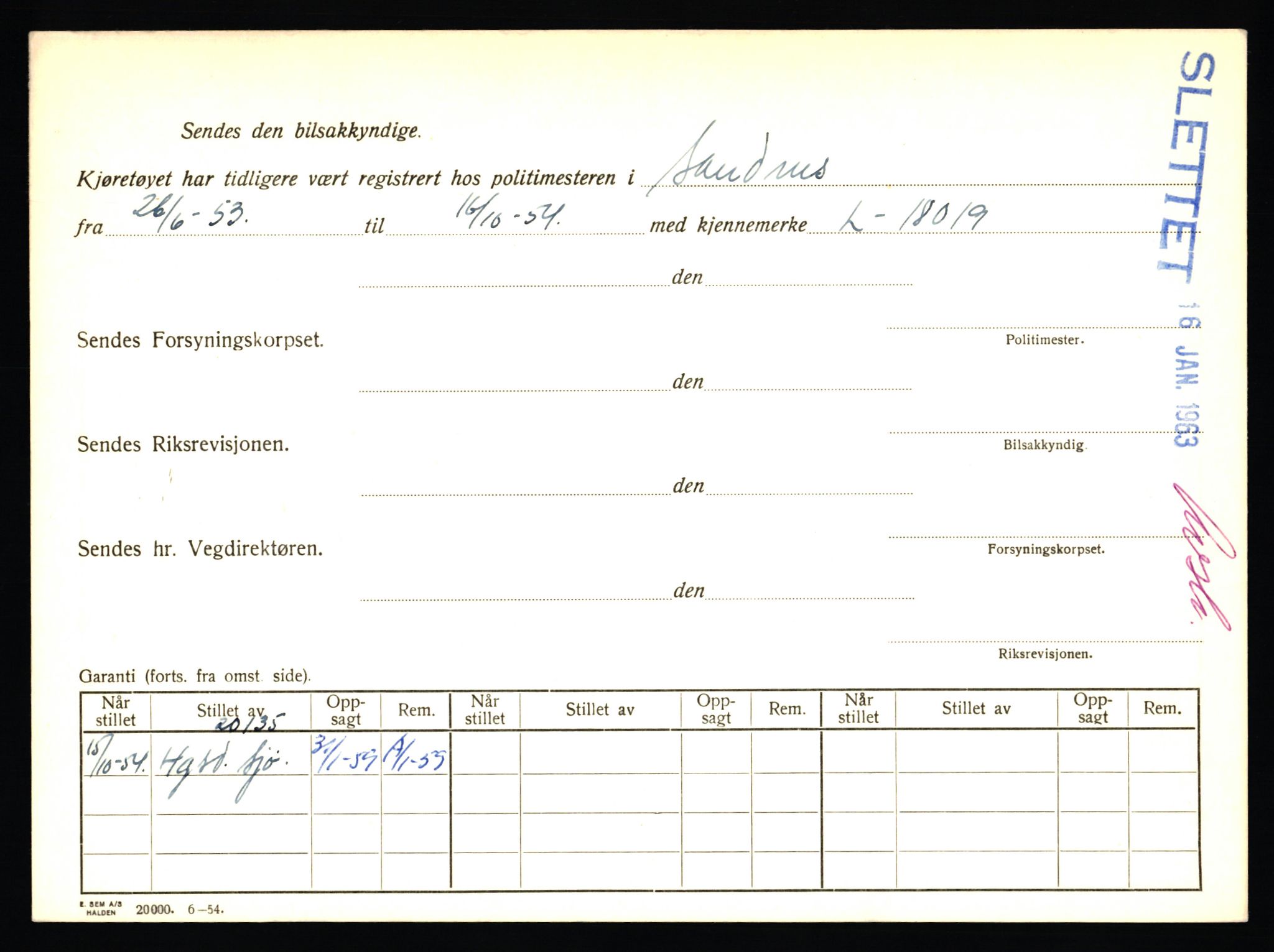 Stavanger trafikkstasjon, AV/SAST-A-101942/0/F/L0029: L-15700 - L-16299, 1930-1971, p. 240