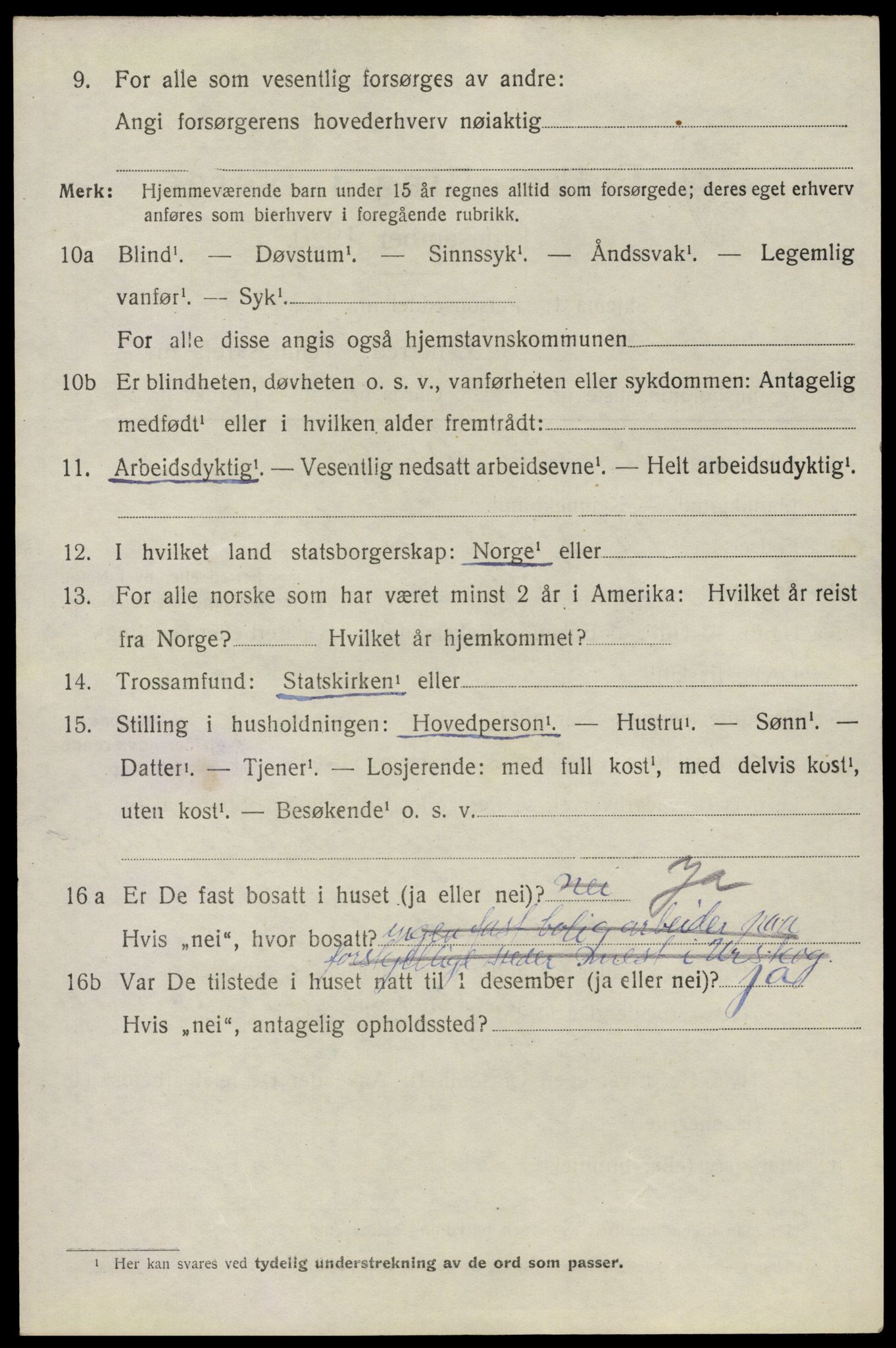 SAO, 1920 census for Bærum, 1920, p. 9729