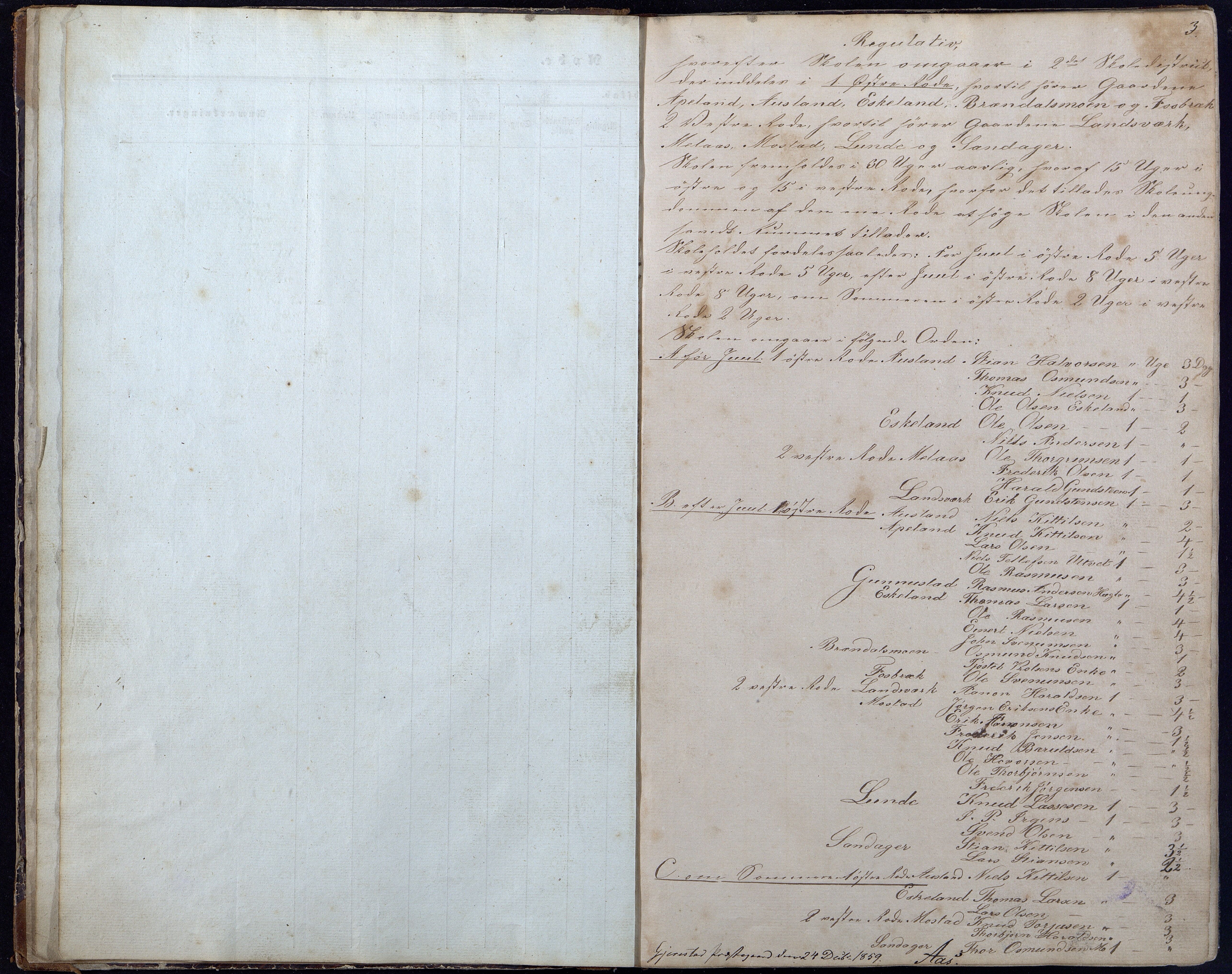 Gjerstad Kommune, Gjerstad Skole, AAMA/KA0911-550a/F01/L0006: Dagbok, 1859-1876, p. 3