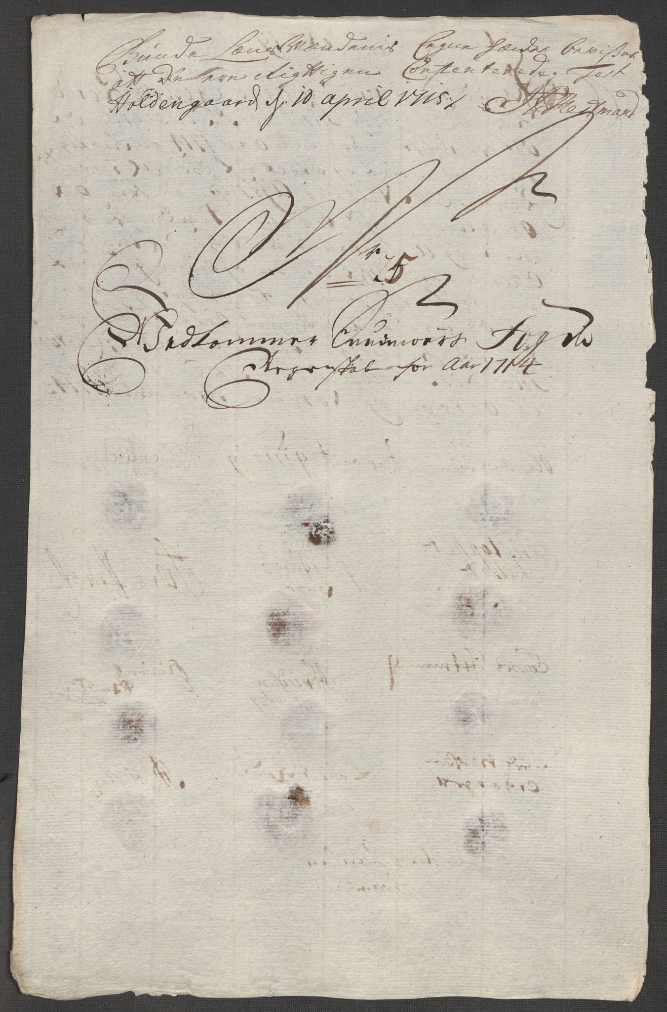 Rentekammeret inntil 1814, Reviderte regnskaper, Fogderegnskap, RA/EA-4092/R54/L3566: Fogderegnskap Sunnmøre, 1714, p. 233