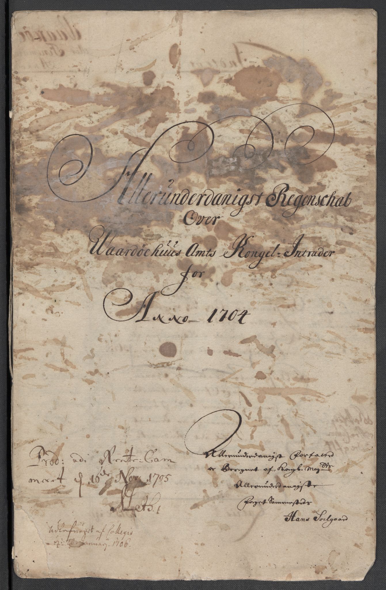 Rentekammeret inntil 1814, Reviderte regnskaper, Fogderegnskap, RA/EA-4092/R69/L4852: Fogderegnskap Finnmark/Vardøhus, 1701-1704, p. 366