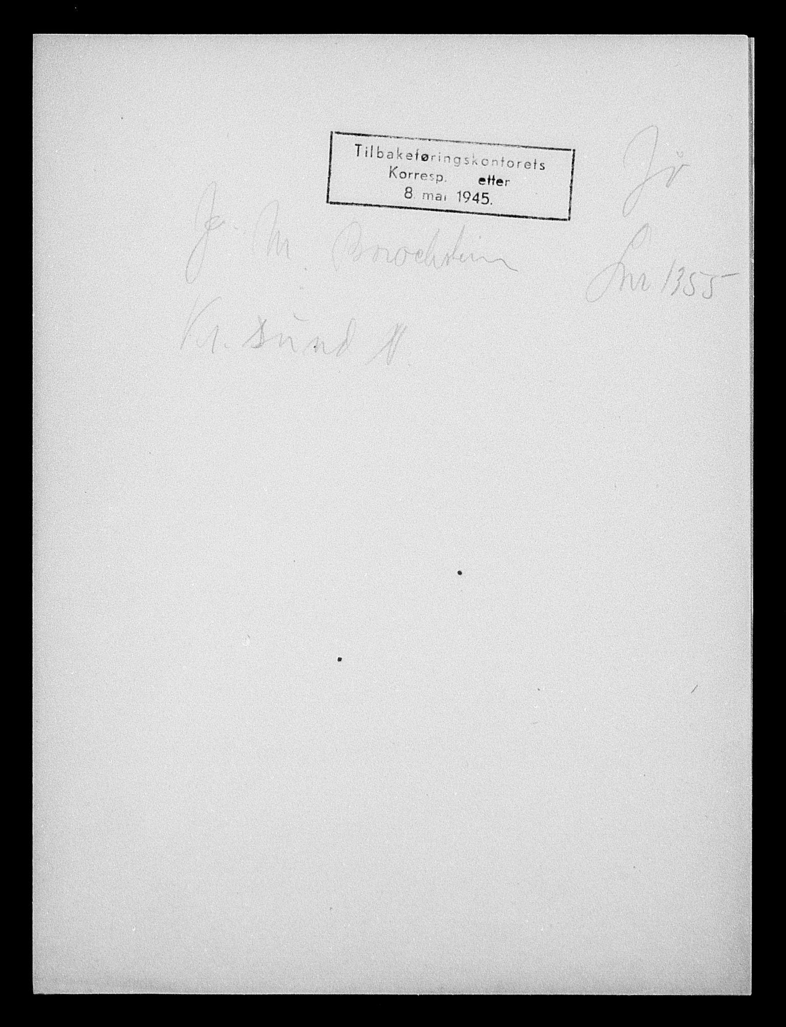 Justisdepartementet, Tilbakeføringskontoret for inndratte formuer, AV/RA-S-1564/H/Hc/Hcb/L0910: --, 1945-1947, p. 390