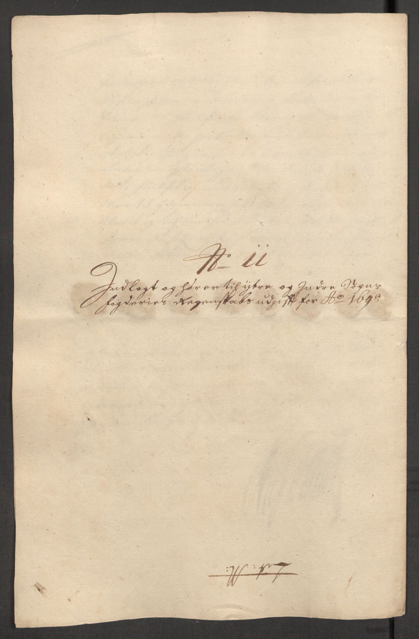 Rentekammeret inntil 1814, Reviderte regnskaper, Fogderegnskap, AV/RA-EA-4092/R52/L3310: Fogderegnskap Sogn, 1698-1699, p. 250