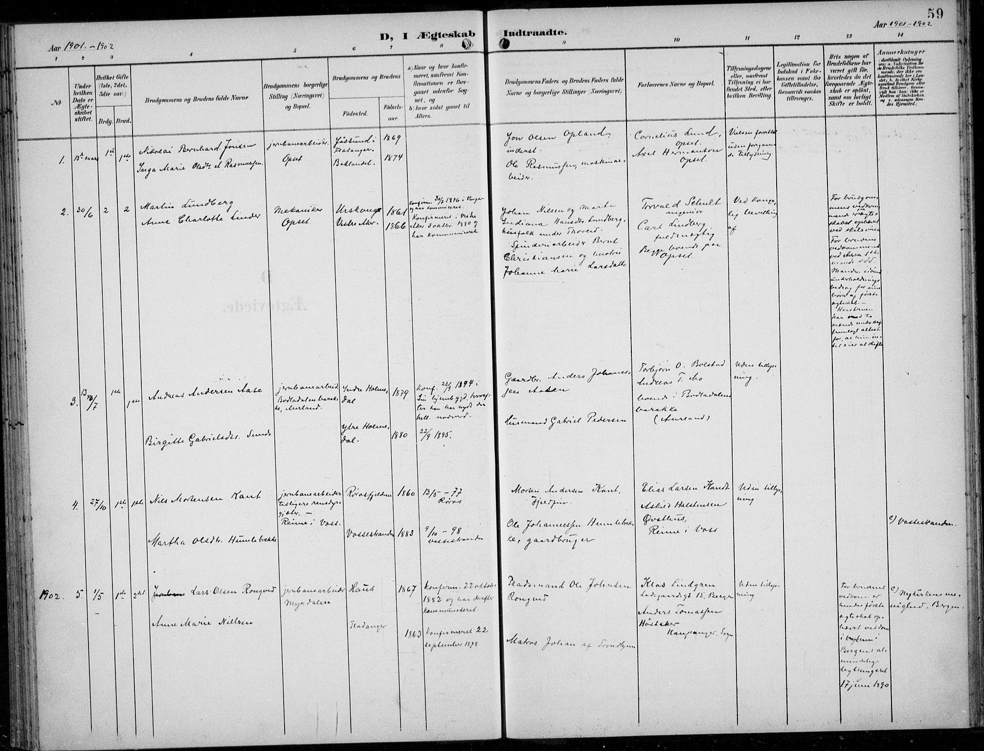 Parish register (official) no. A  1, 1900-1939, p. 59