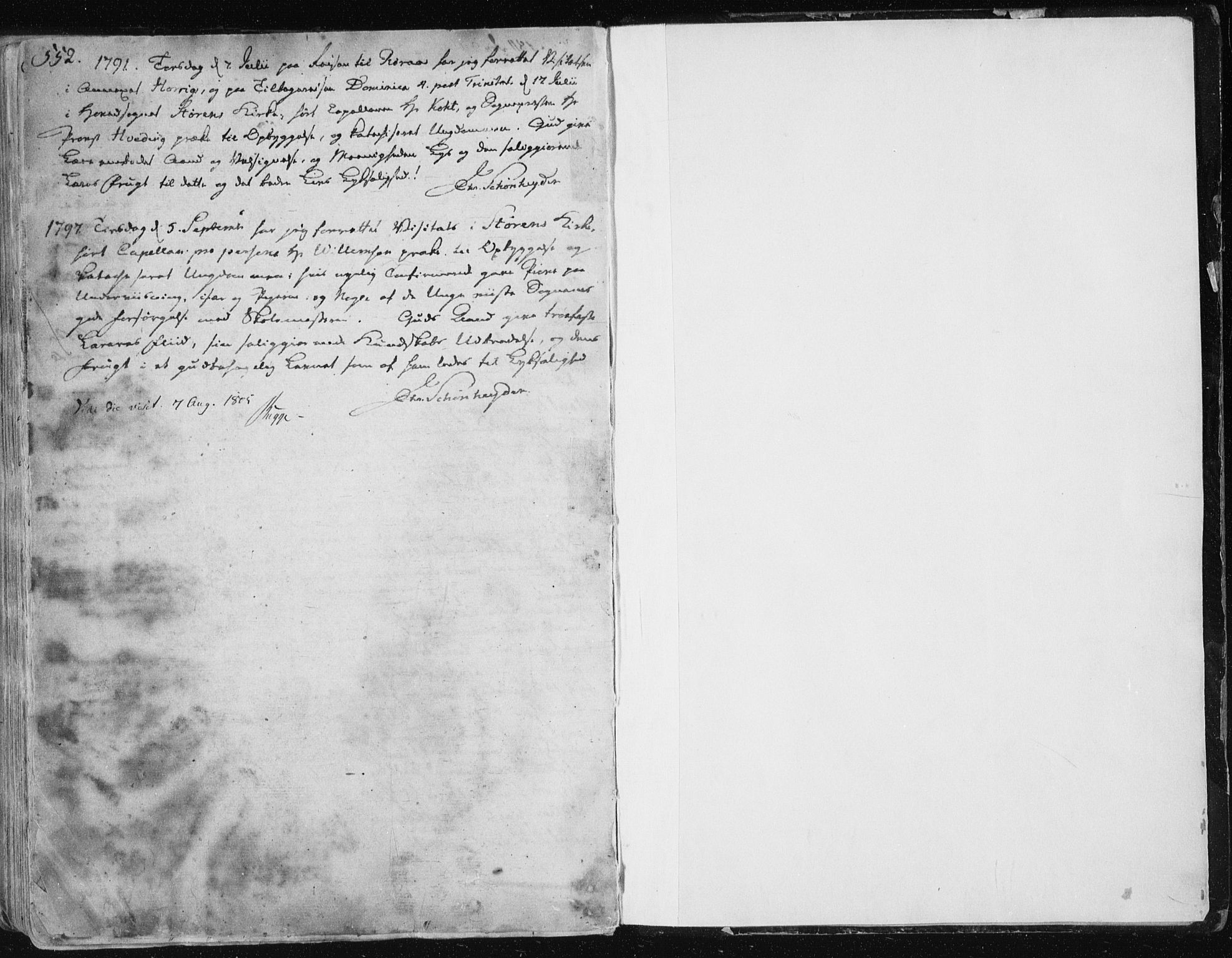Ministerialprotokoller, klokkerbøker og fødselsregistre - Sør-Trøndelag, SAT/A-1456/687/L0992: Parish register (official) no. 687A03 /1, 1788-1815, p. 552-553