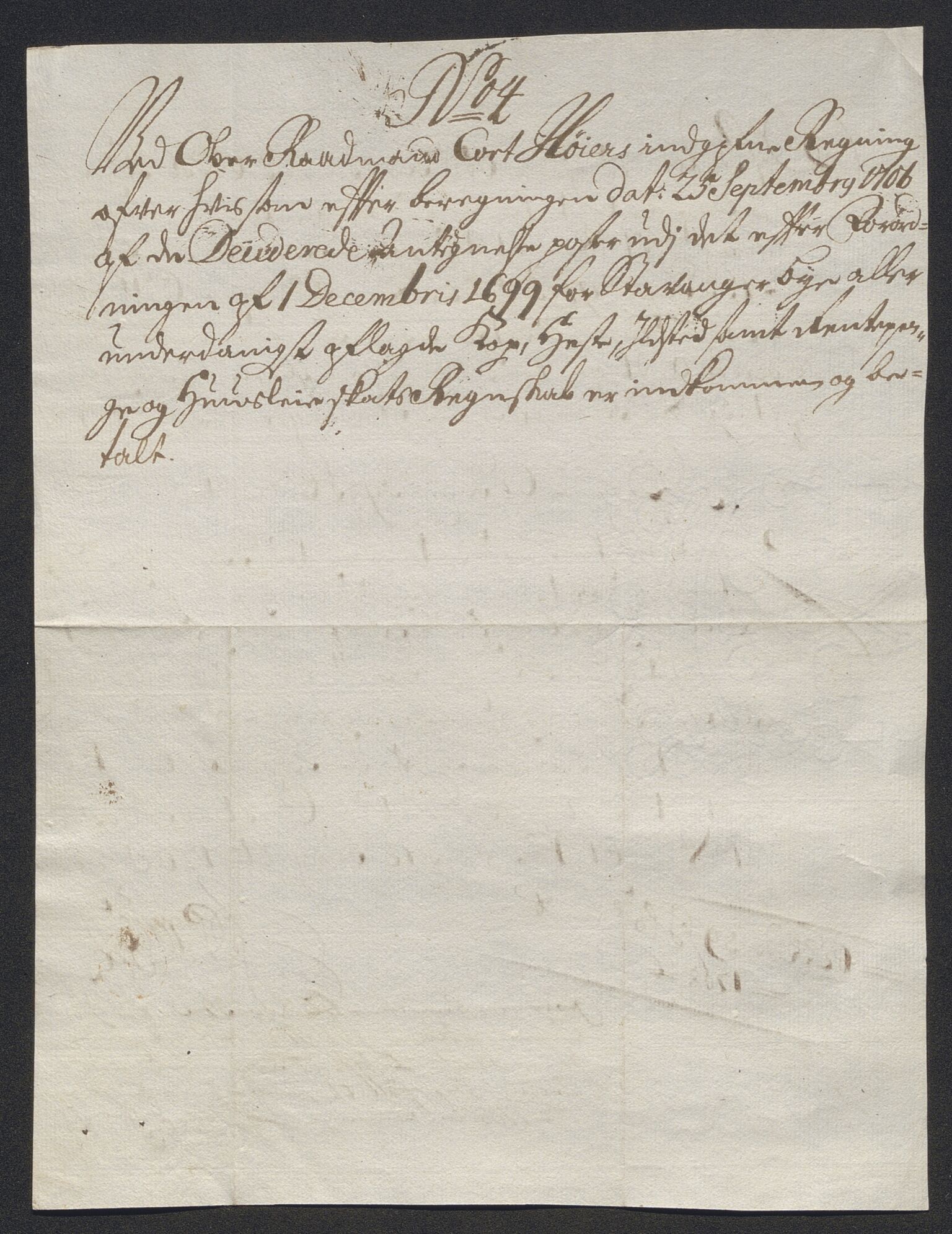 Rentekammeret inntil 1814, Reviderte regnskaper, Byregnskaper, AV/RA-EA-4066/R/Ro/L0302: [O4] Kontribusjonsregnskap, 1687-1711, p. 239