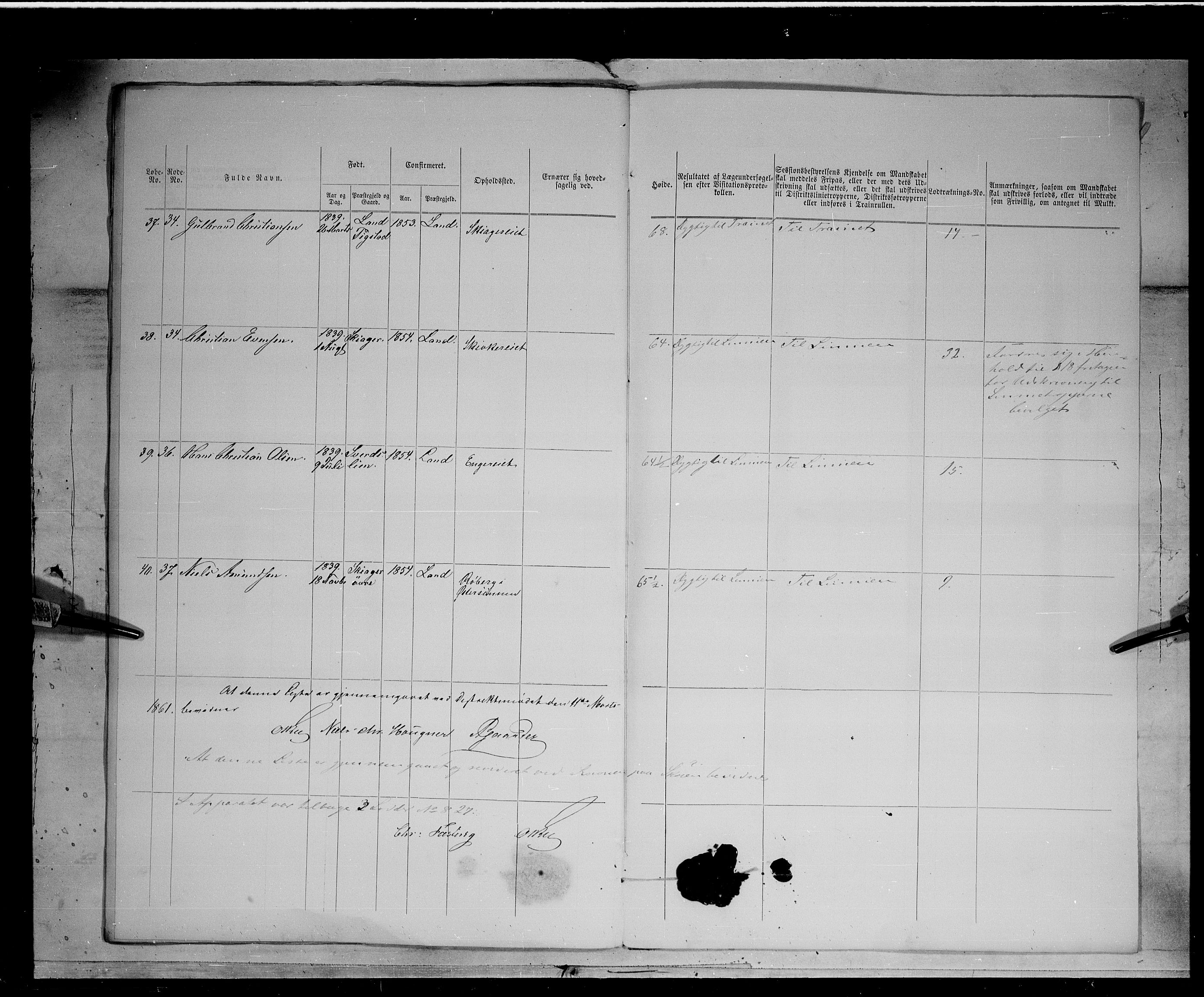Fylkesmannen i Oppland, AV/SAH-FYO-002/1/K/Kg/L1167: Søndre og Nordre Land, Vestre Toten, 1860-1879, p. 9023