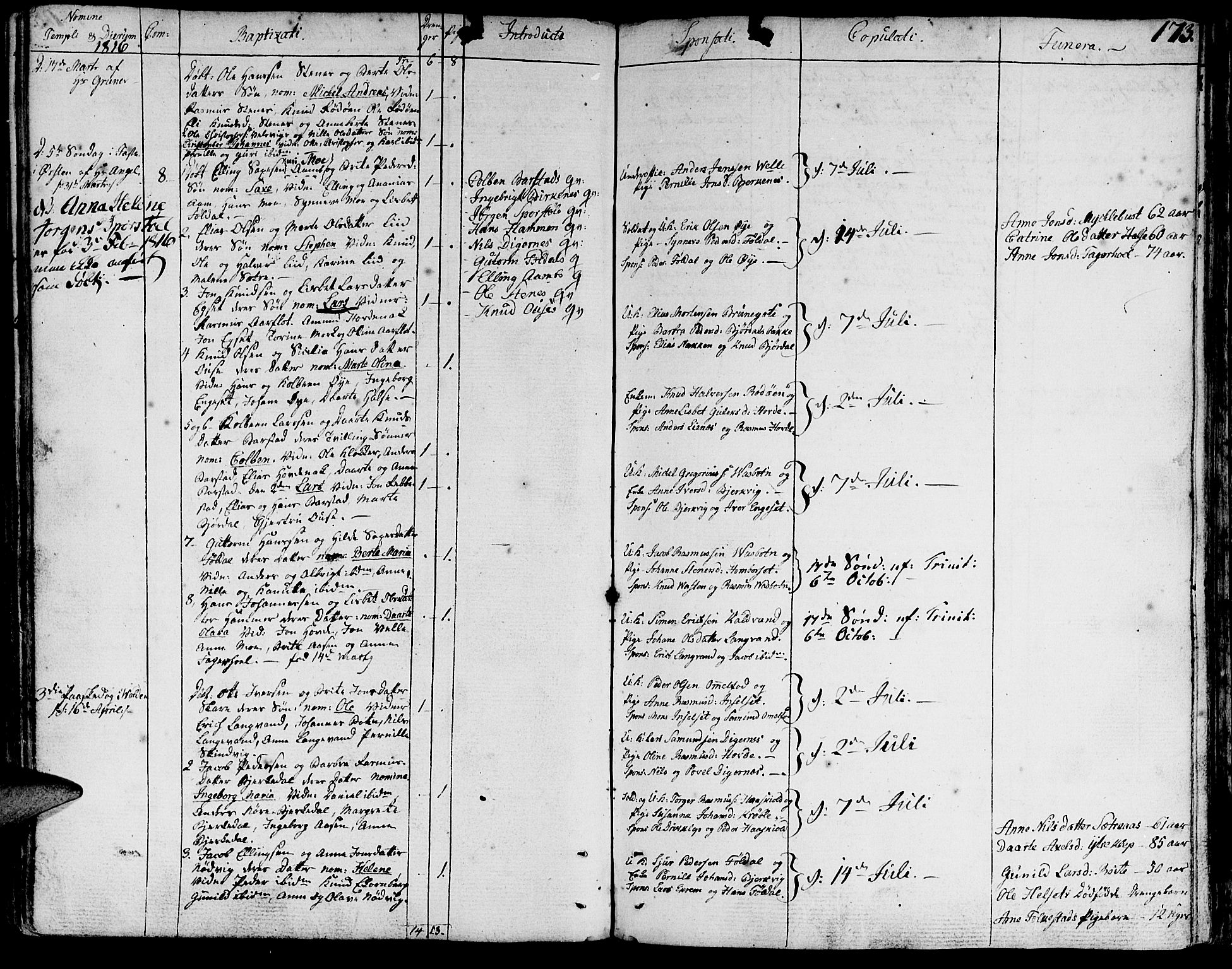 Ministerialprotokoller, klokkerbøker og fødselsregistre - Møre og Romsdal, AV/SAT-A-1454/511/L0137: Parish register (official) no. 511A04, 1787-1816, p. 173