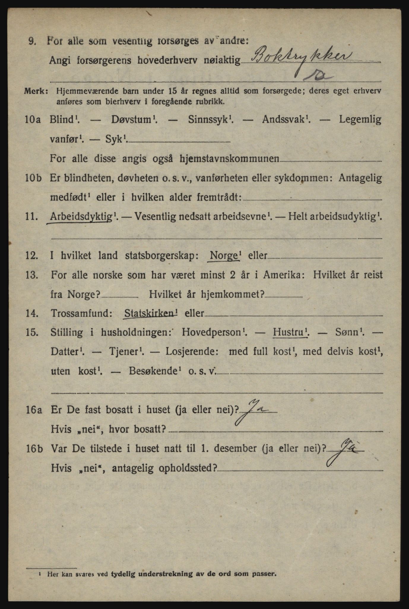 SAO, 1920 census for Berg, 1920, p. 8120