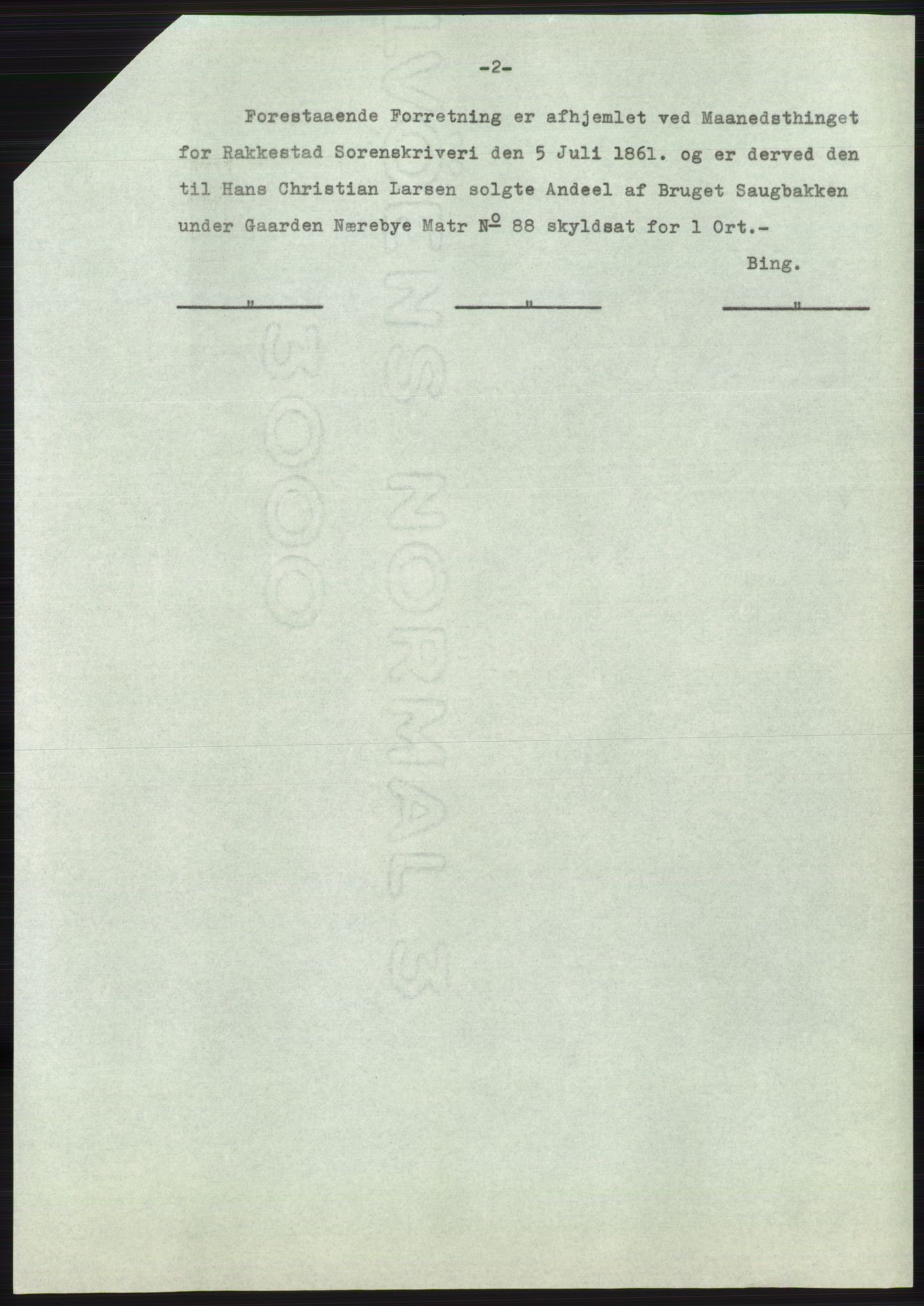 Statsarkivet i Oslo, SAO/A-10621/Z/Zd/L0019: Avskrifter, j.nr 4-893/1964, 1964, p. 95