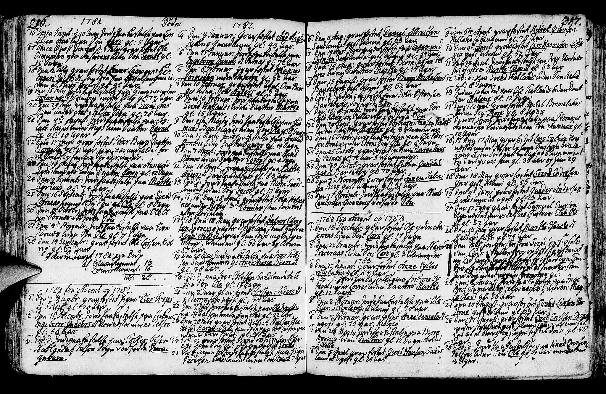 Jelsa sokneprestkontor, SAST/A-101842/01/IV: Parish register (official) no. A 3, 1768-1796, p. 216-217