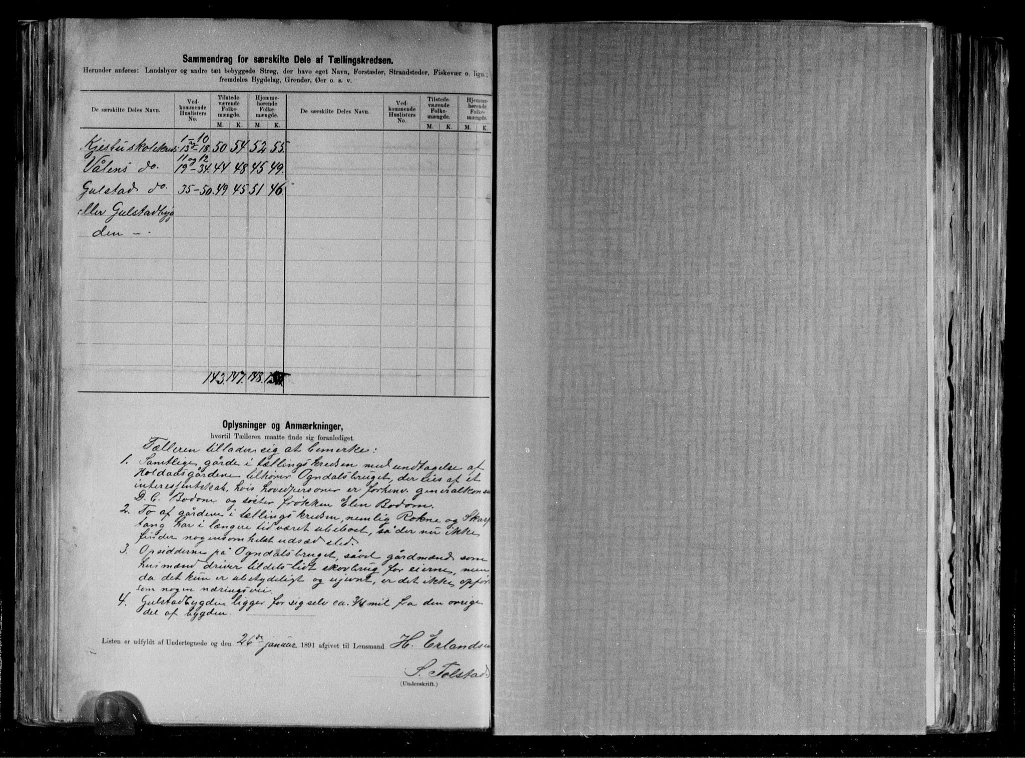 RA, 1891 census for 1732 Skei, 1891, p. 16