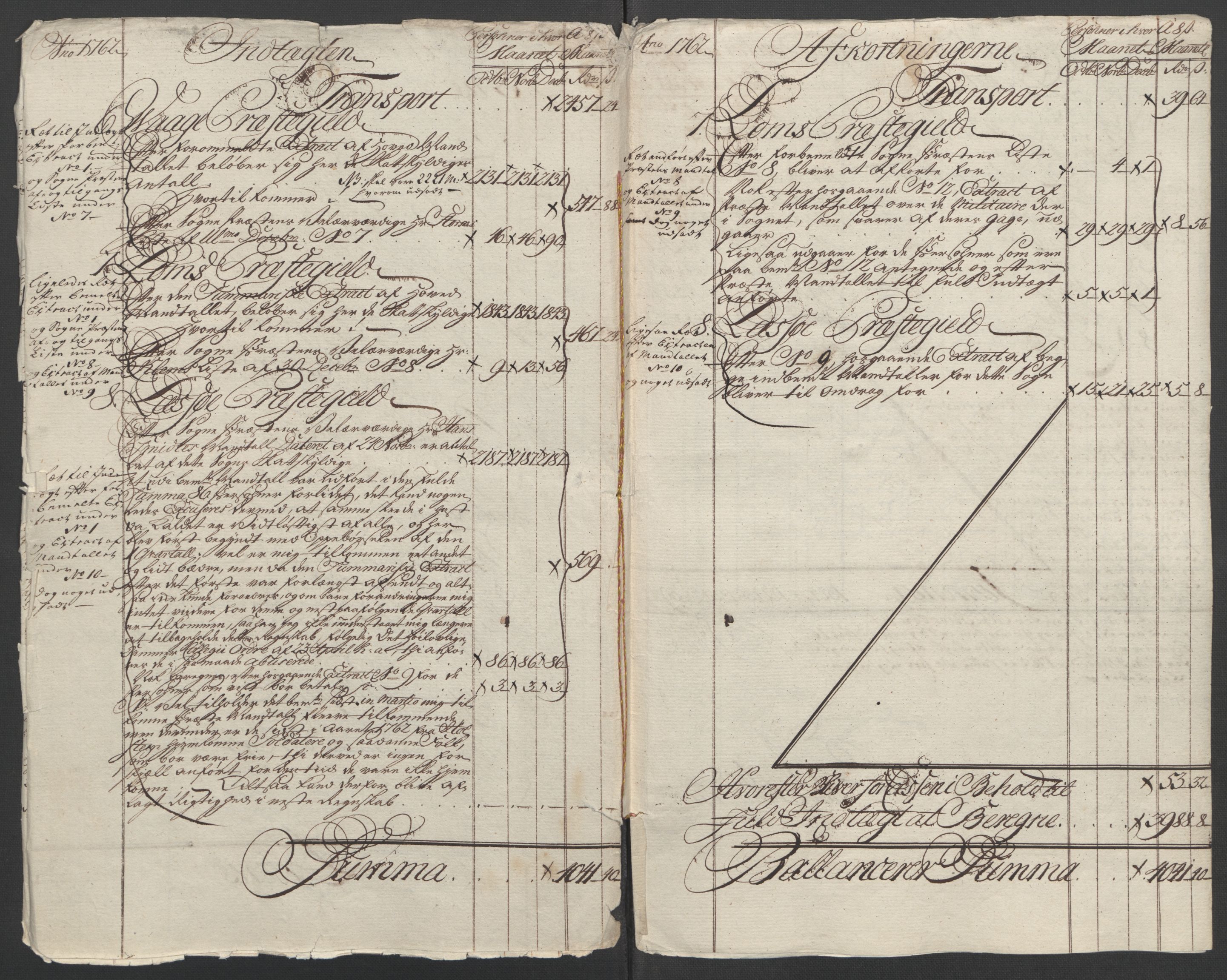 Rentekammeret inntil 1814, Reviderte regnskaper, Fogderegnskap, AV/RA-EA-4092/R17/L1266: Ekstraskatten Gudbrandsdal, 1762-1766, p. 7